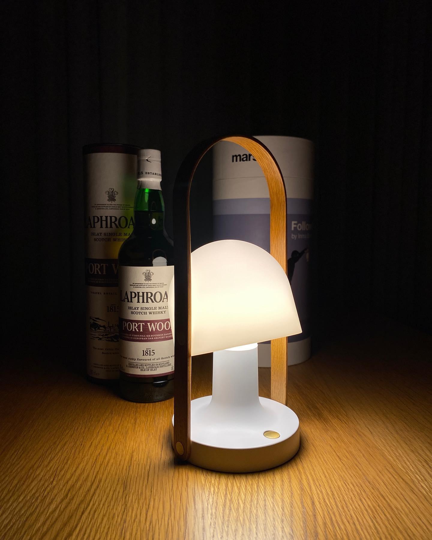 Portable Glass Charging Table Light, Bedside Table Lamp, detail 49