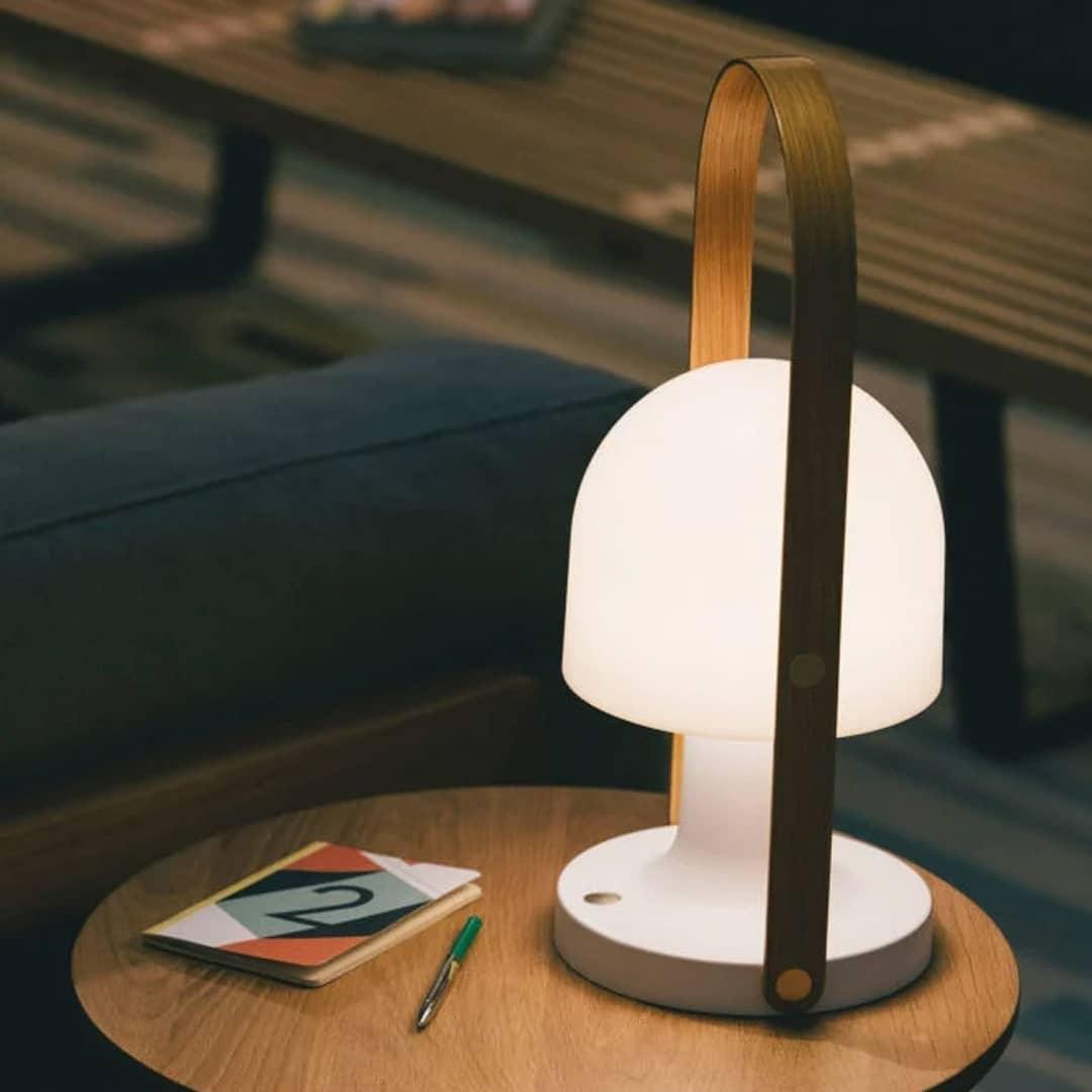 Portable Glass Charging Table Light, Bedside Table Lamp, detail 22