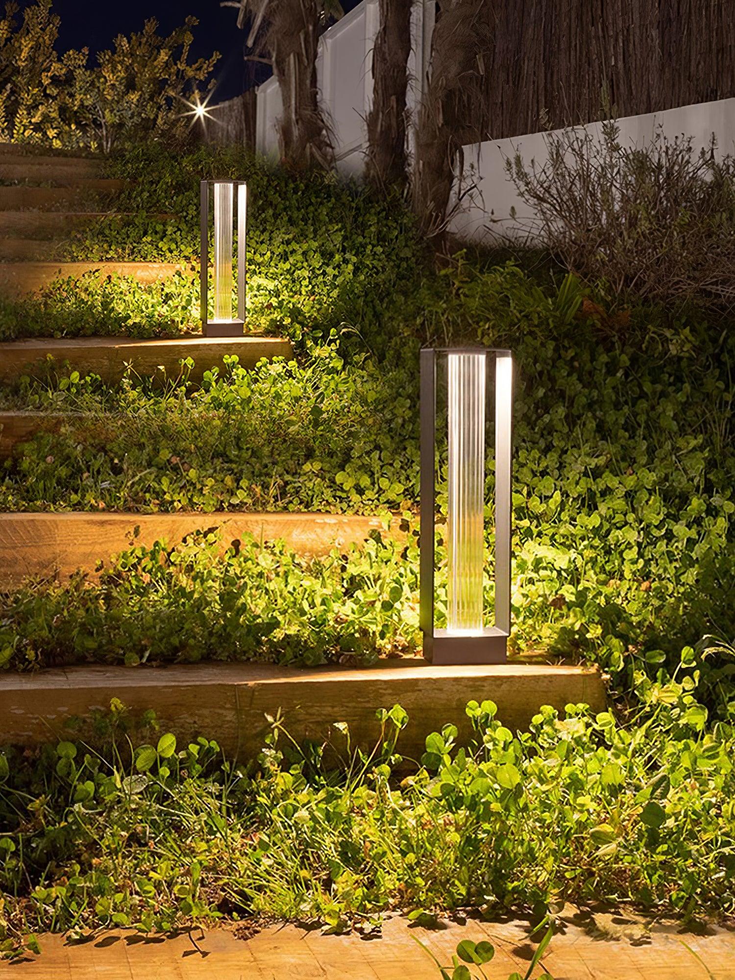 Frame Outdoor Post Floor Lamp