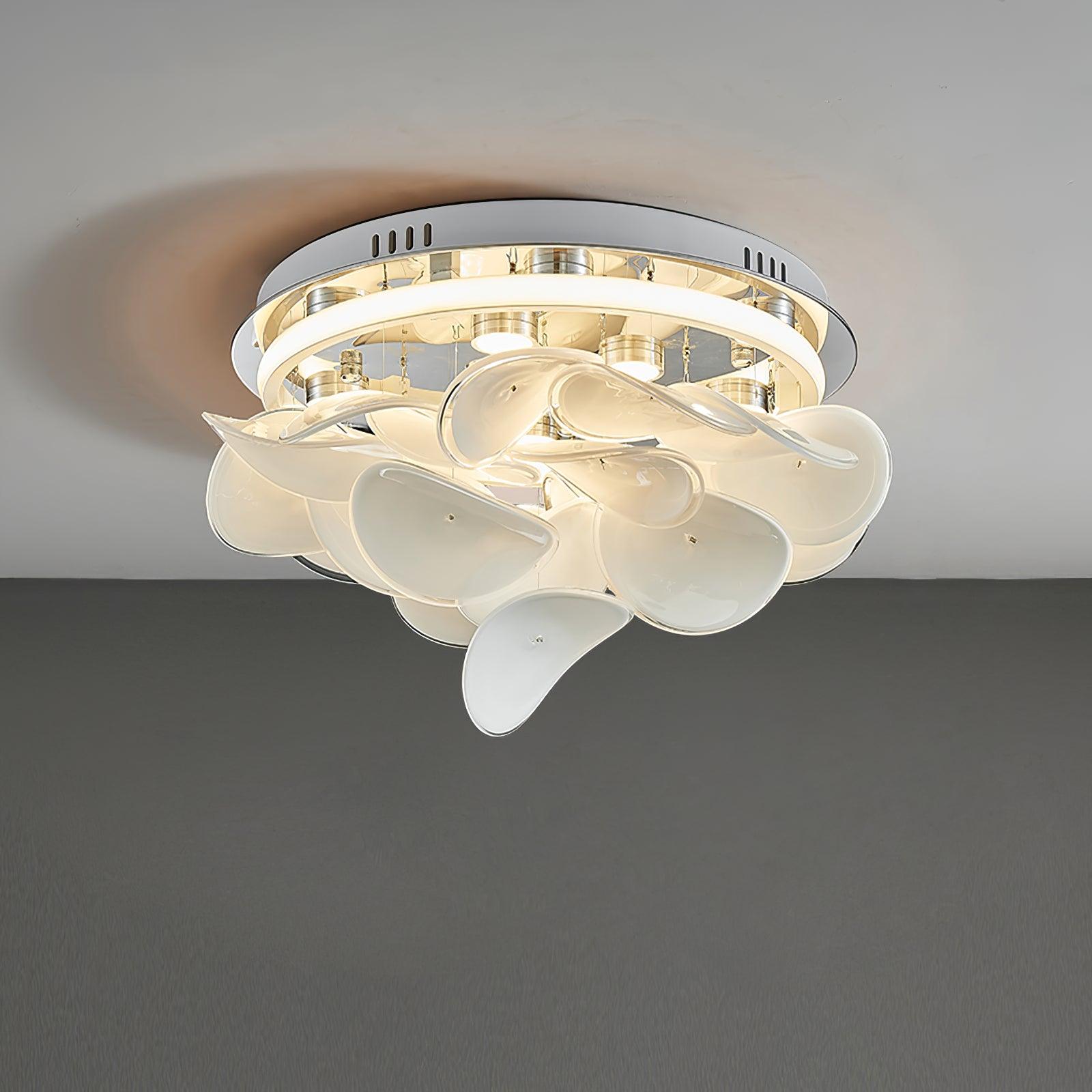 French Radici Petal Ceiling Light