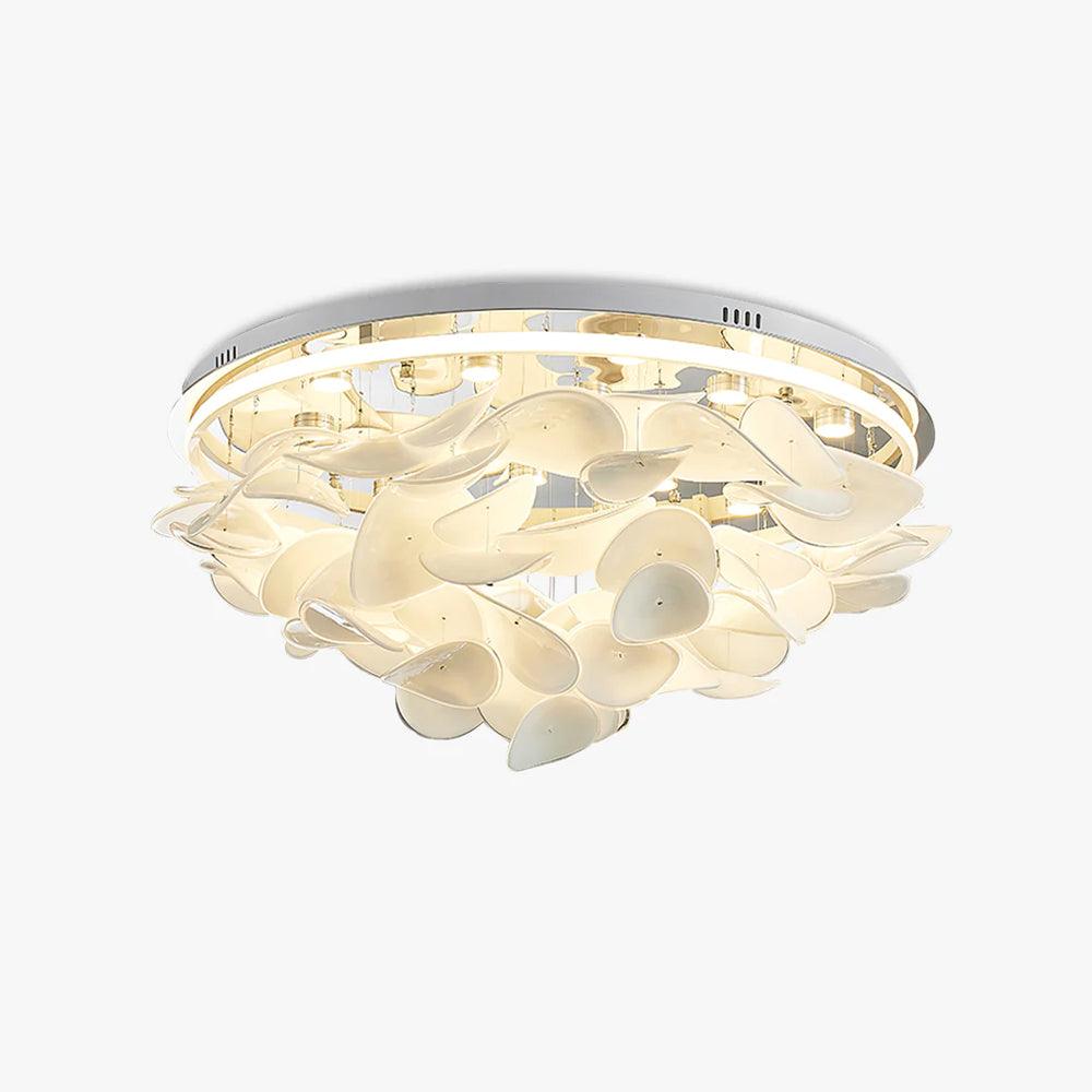 French Radici Petal Ceiling Light