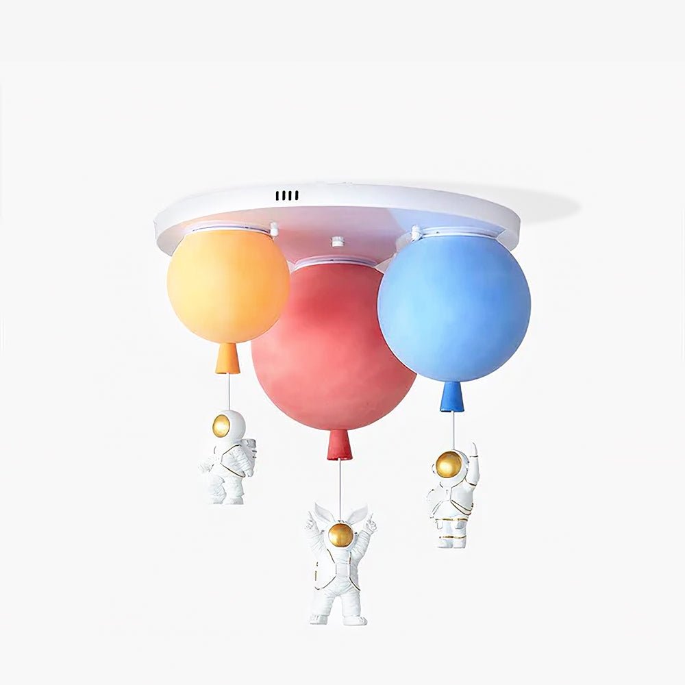 Frosted Balloon Combination Overhead Lamp Ceiling Light