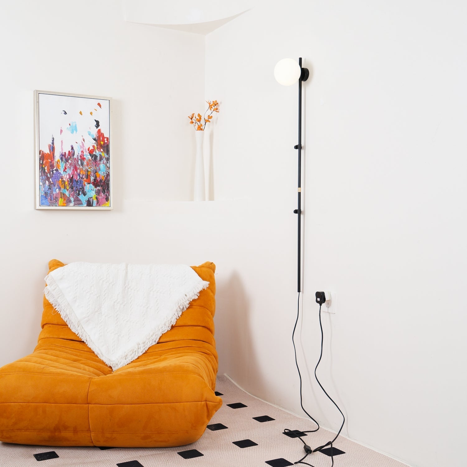 Funiculi Plug in Wall Sconce
