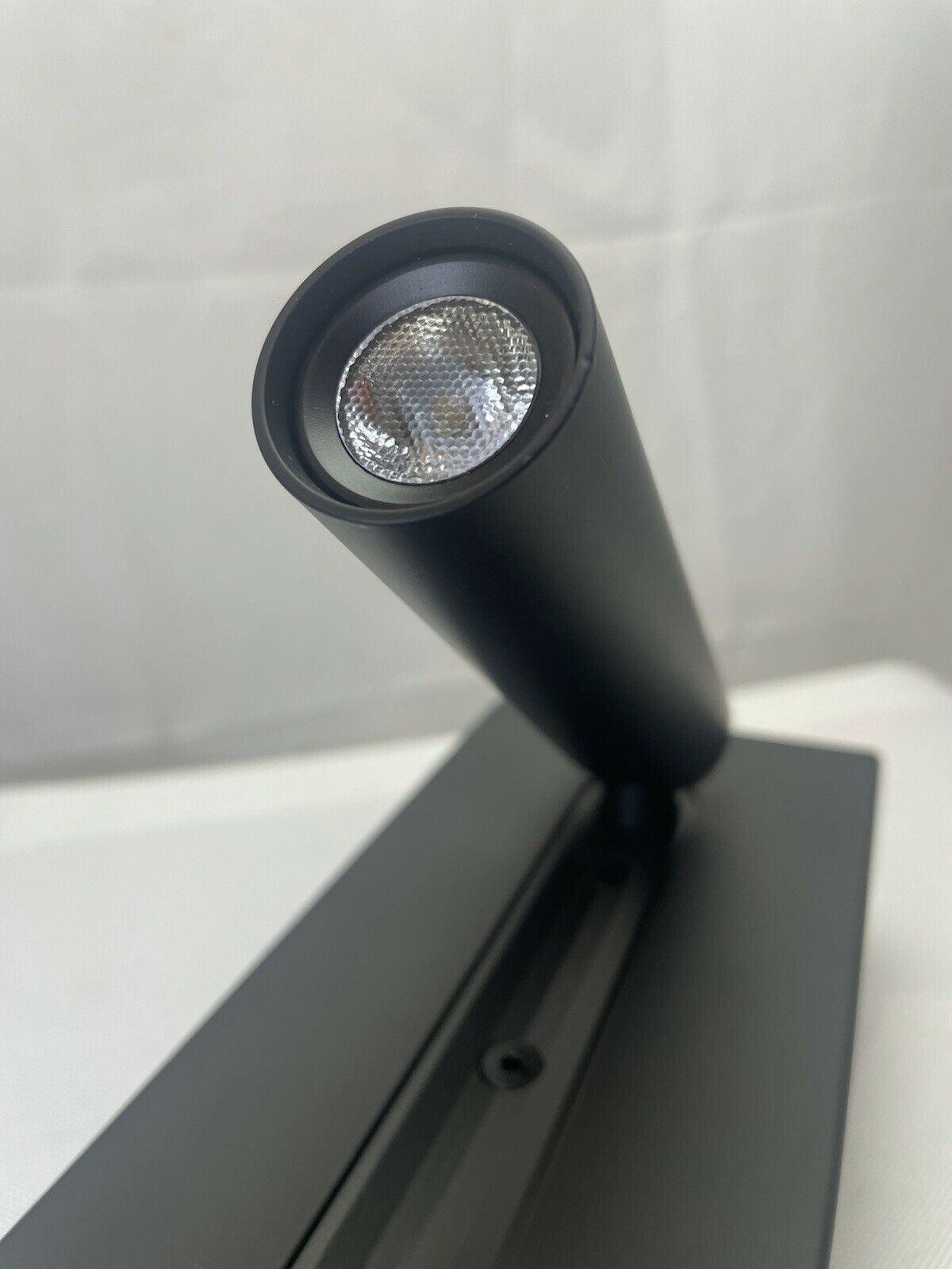 Black Bedside USB Wall Light - Dia 7.8cm x H 18.3cm Aluminum alloy, Bedroom Wall Sconce, detail 12