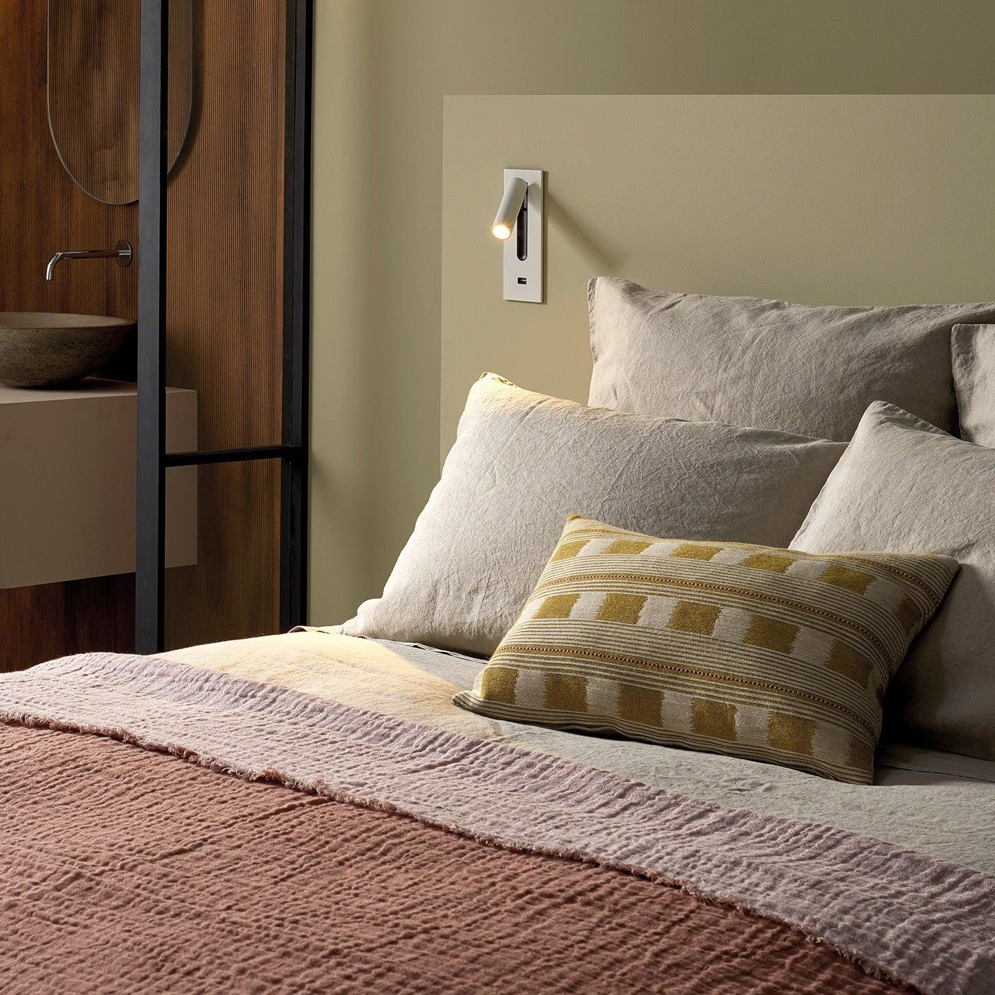 Folded Back Bedside Lamp bracket Wall Light, Bedside Table Lamp, detail 6