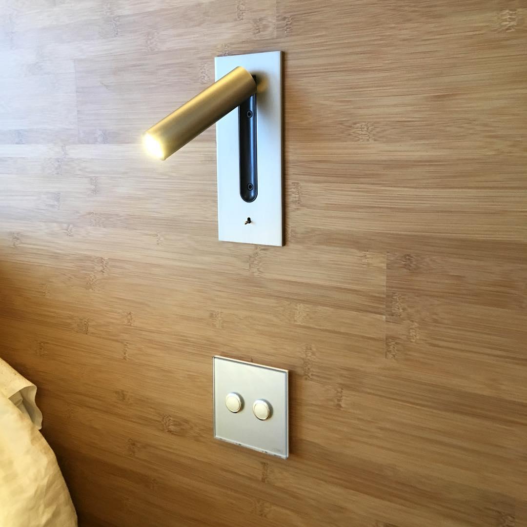 Folded Back Bedside Lamp bracket Wall Light, Bedside Table Lamp, detail 3