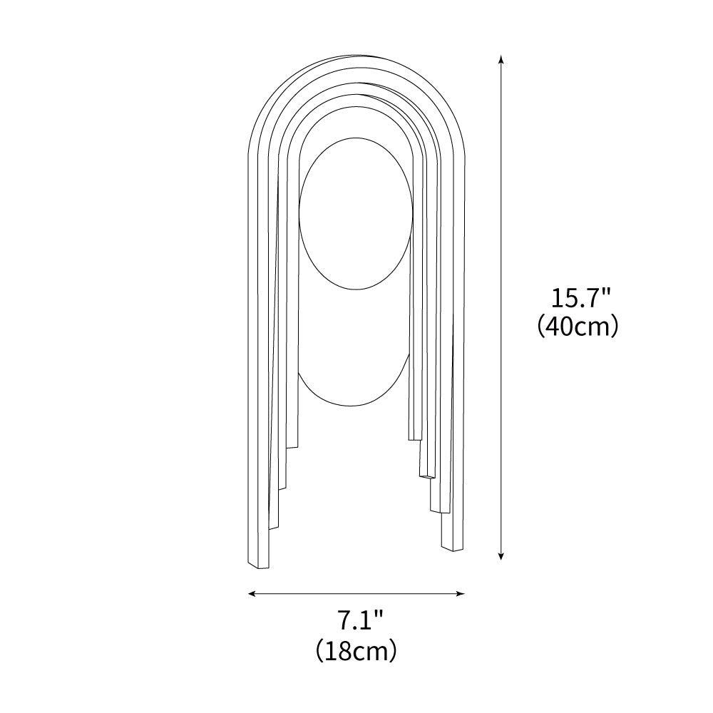 Gate Of Time And Space Wall Lamp 7.1