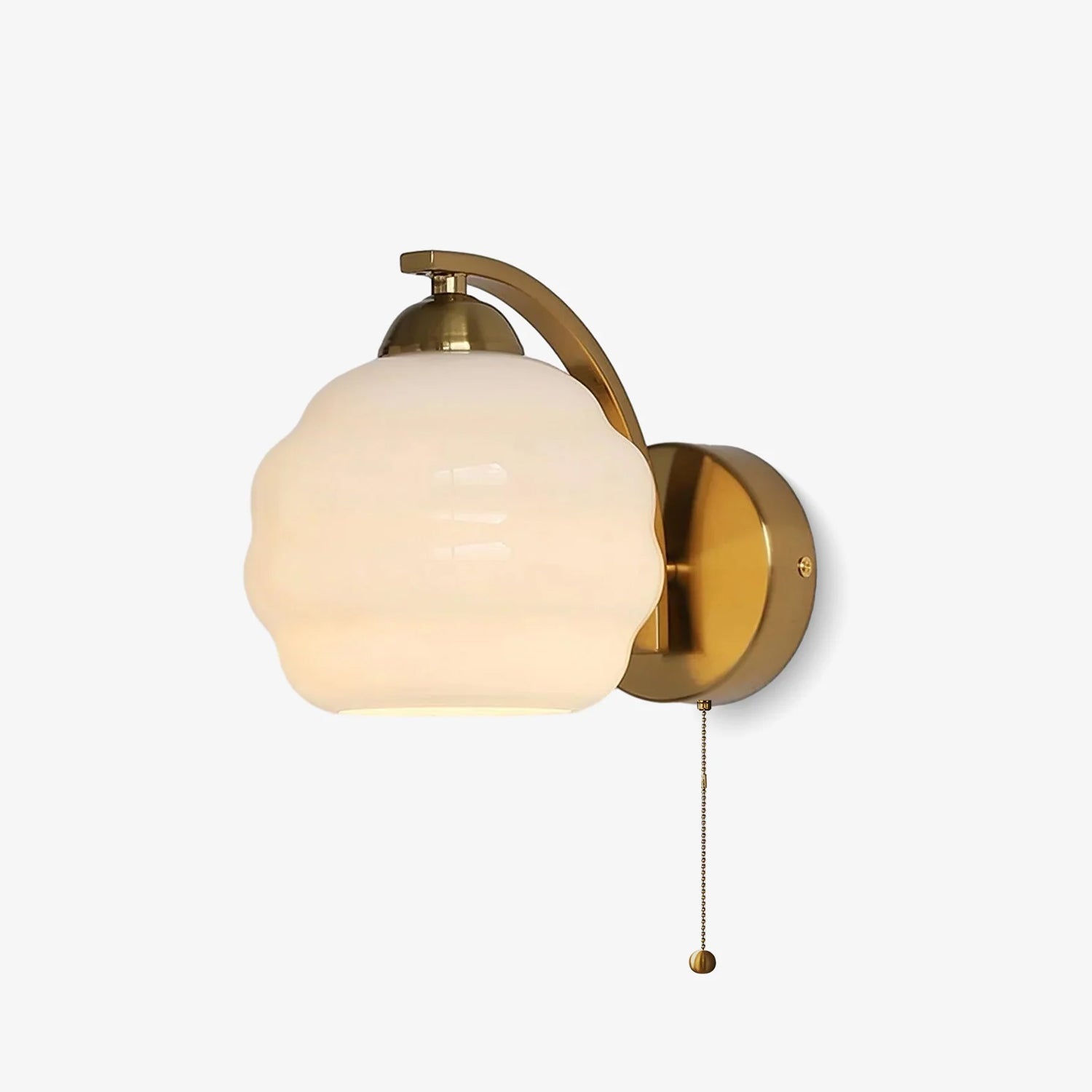 Gatsby Wall Light - ∅ 5.9″ x H 6.3″ Iron, Hardwired Wall Sconce