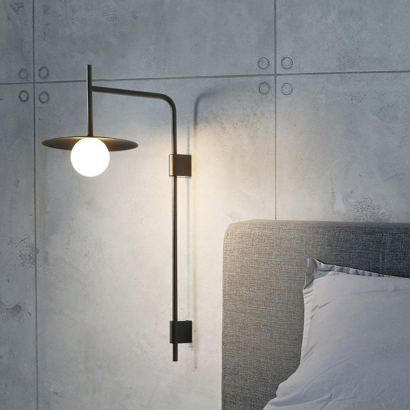 Gea Swing Arm Wall Lamp