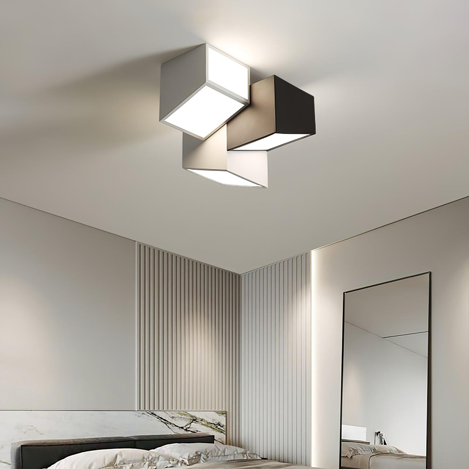 Geometric Collection Flush Mount Light Ceiling Light