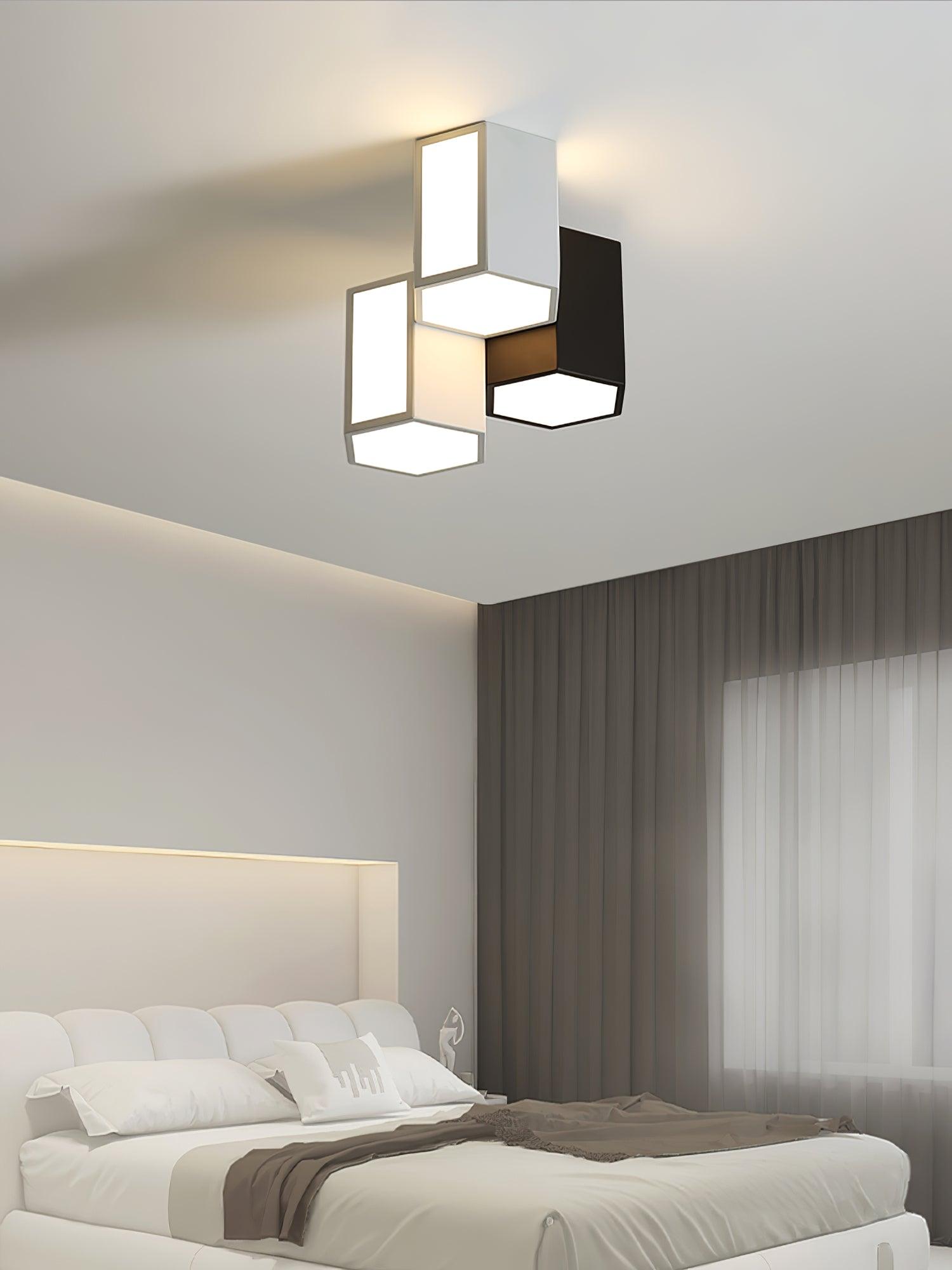 Geometric Collection Flush Mount Light Ceiling Light