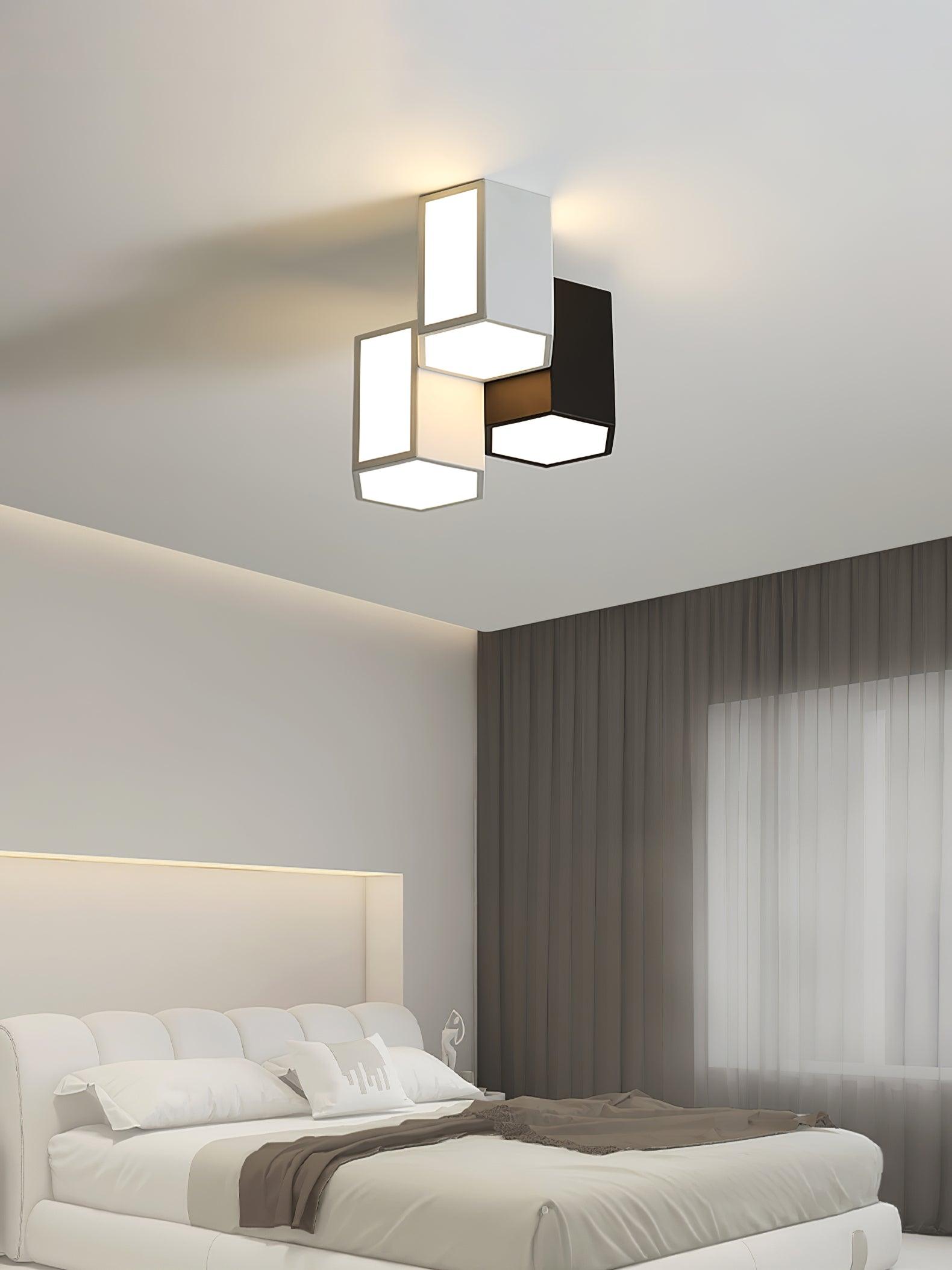 Geometric Collection Flush Mount Light Ceiling Light