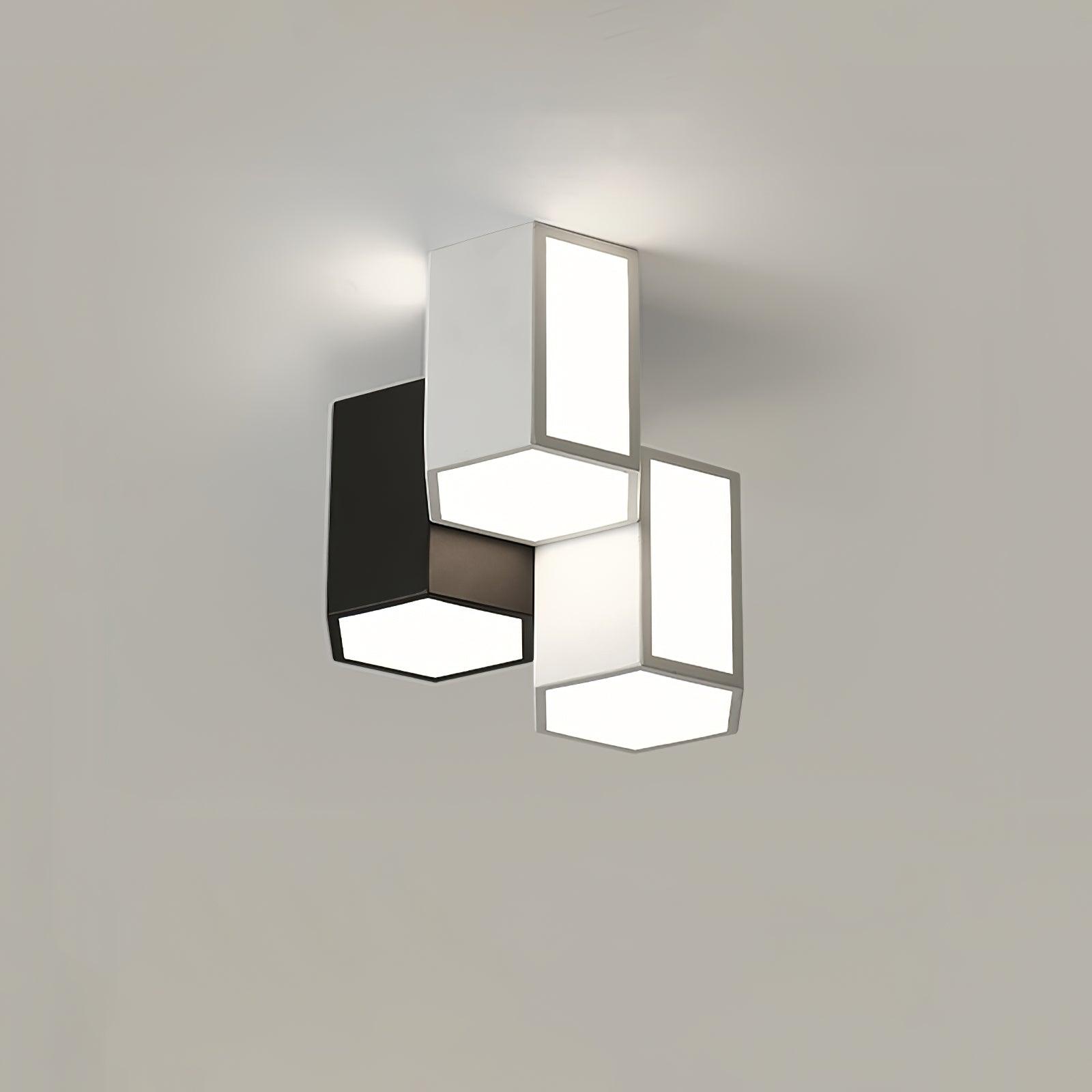 Geometric Collection Flush Mount Light Ceiling Light