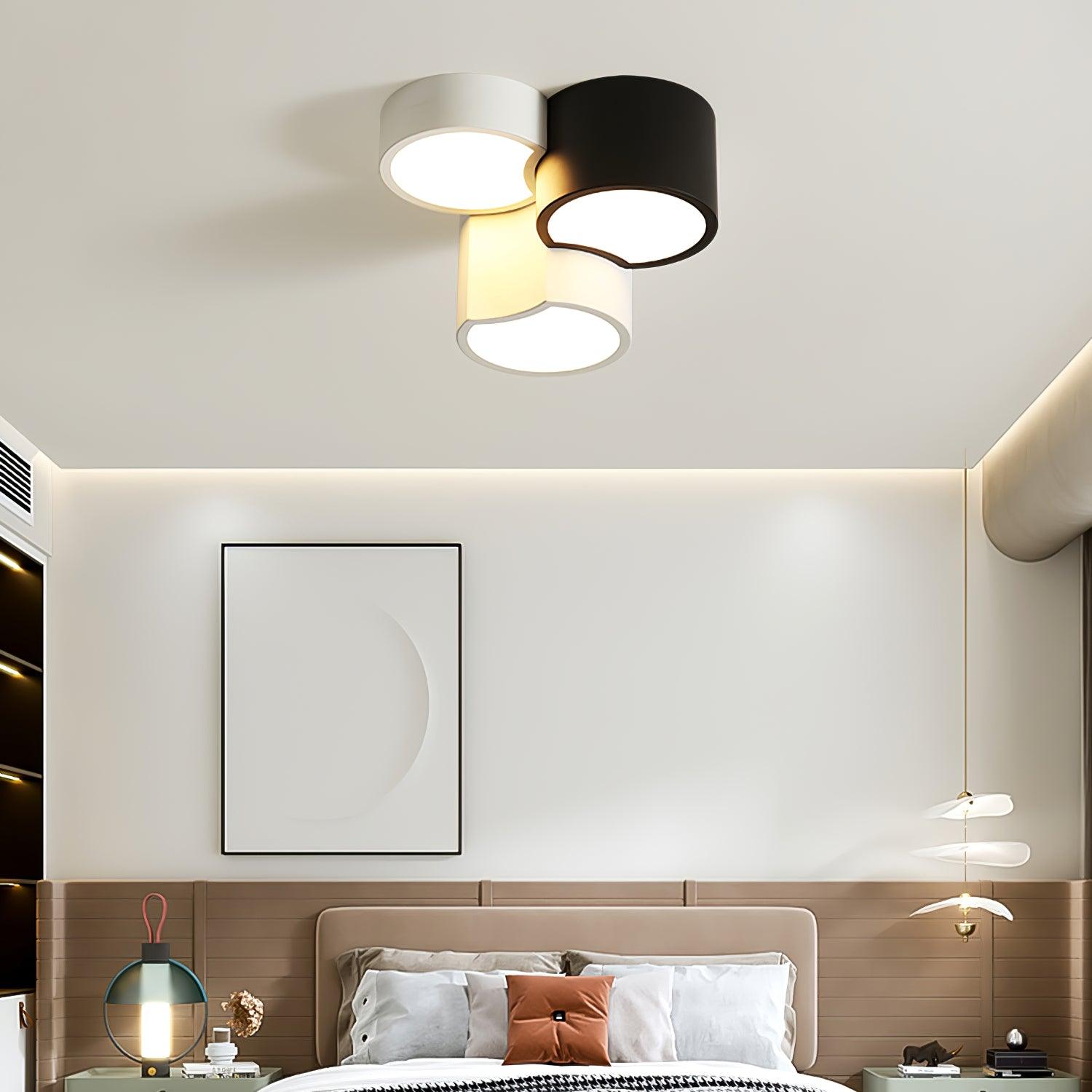 Geometric Collection Flush Mount Light Ceiling Light