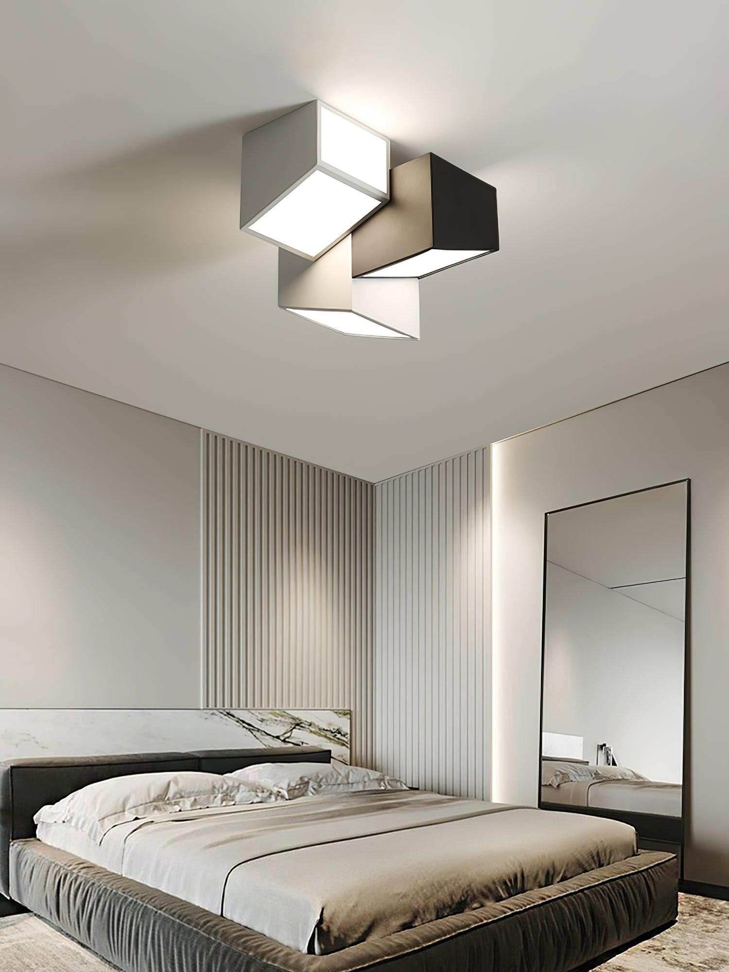 Geometric Collection Flush Mount Light Ceiling Light