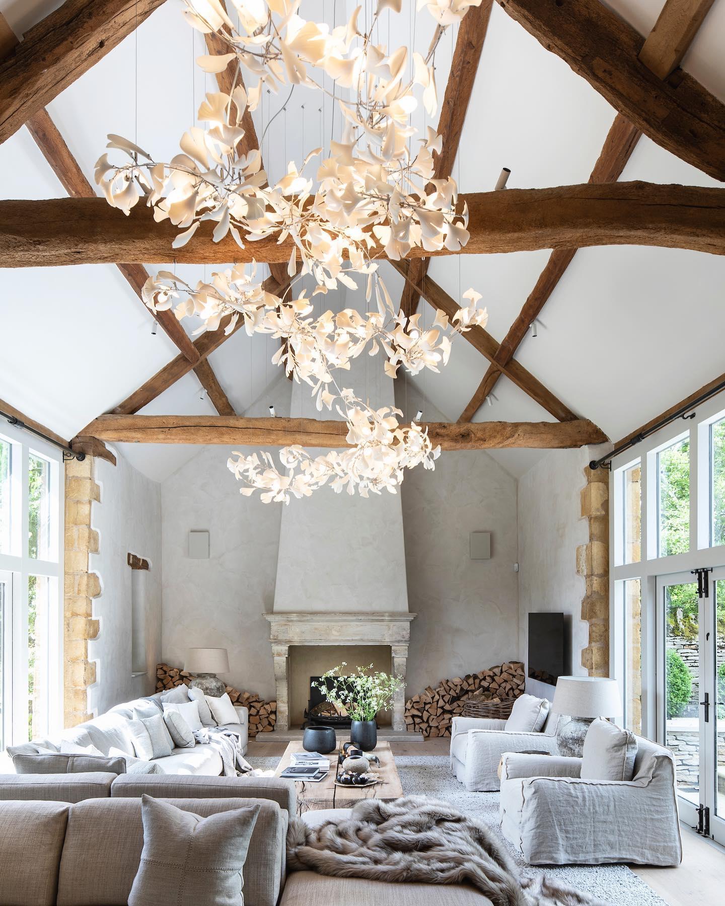 Gingko Candelabrum Chandelier E