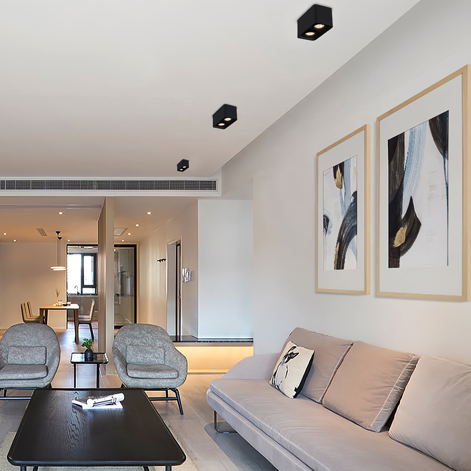 Giyan Overhead Fixture Spotlight