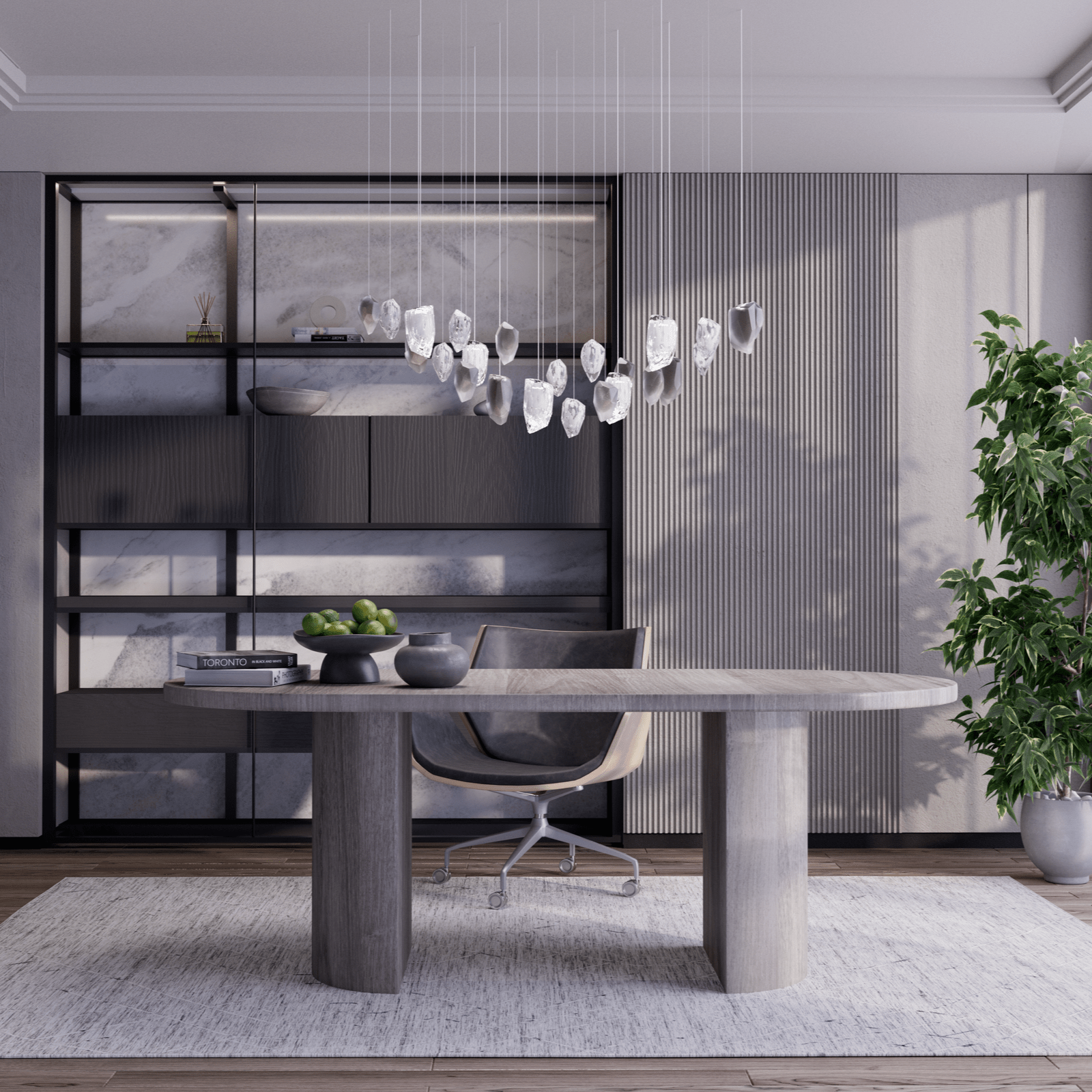 Glacier Customizable Chandelier