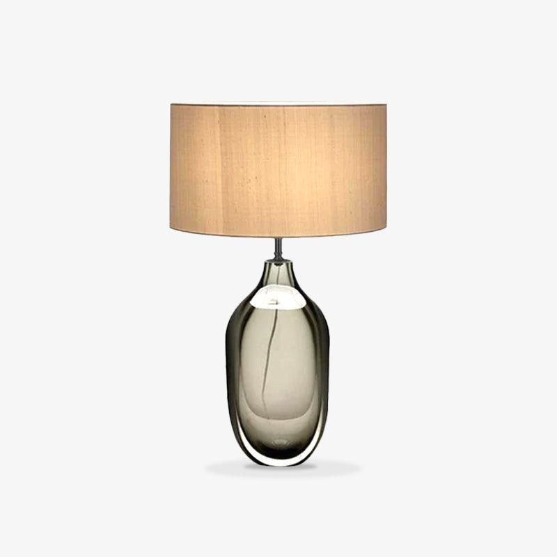 Glazed Crystal Reading Table Lamp