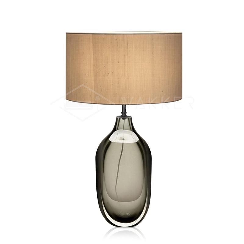 Glazed Crystal Reading Table Lamp