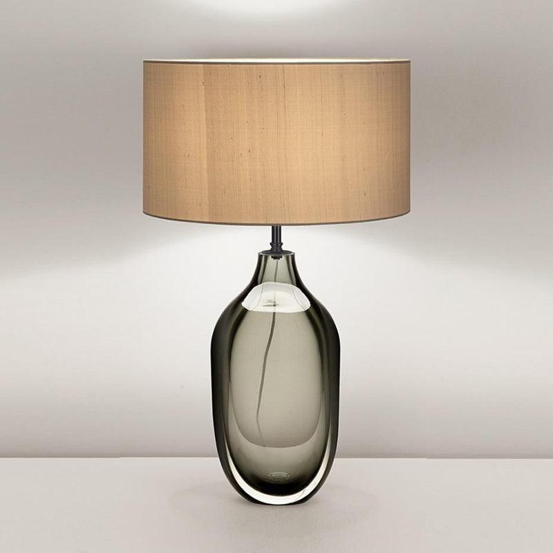 Glazed Crystal Reading Table Lamp