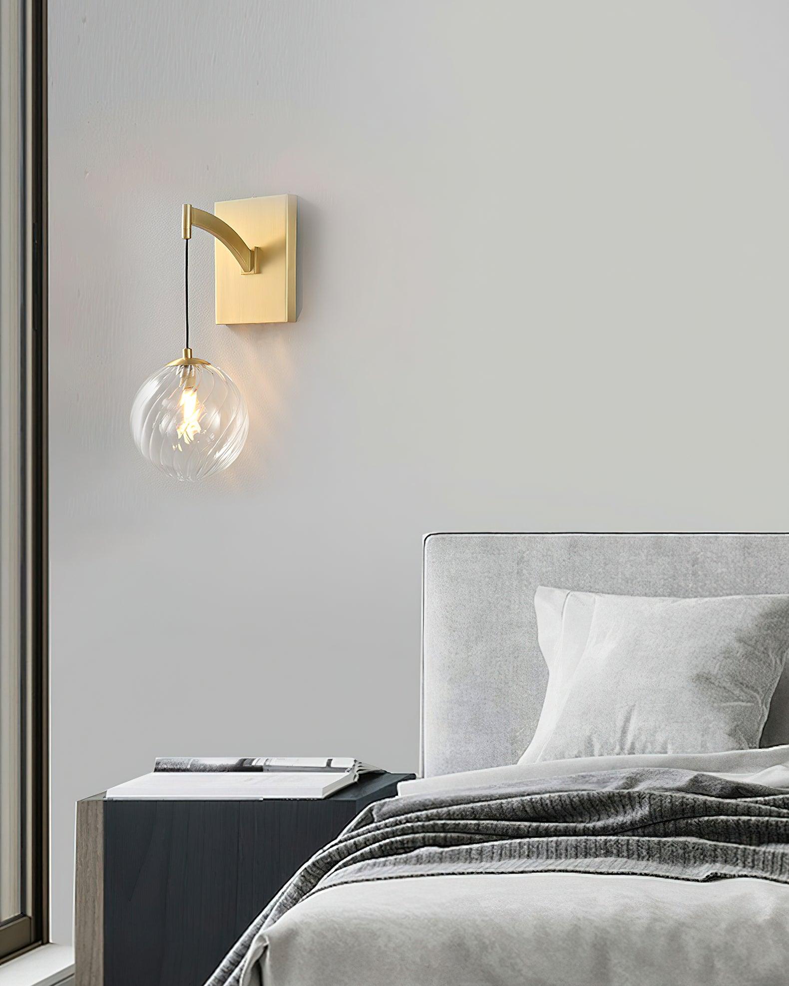 Golden Globe Wall Light 7.1