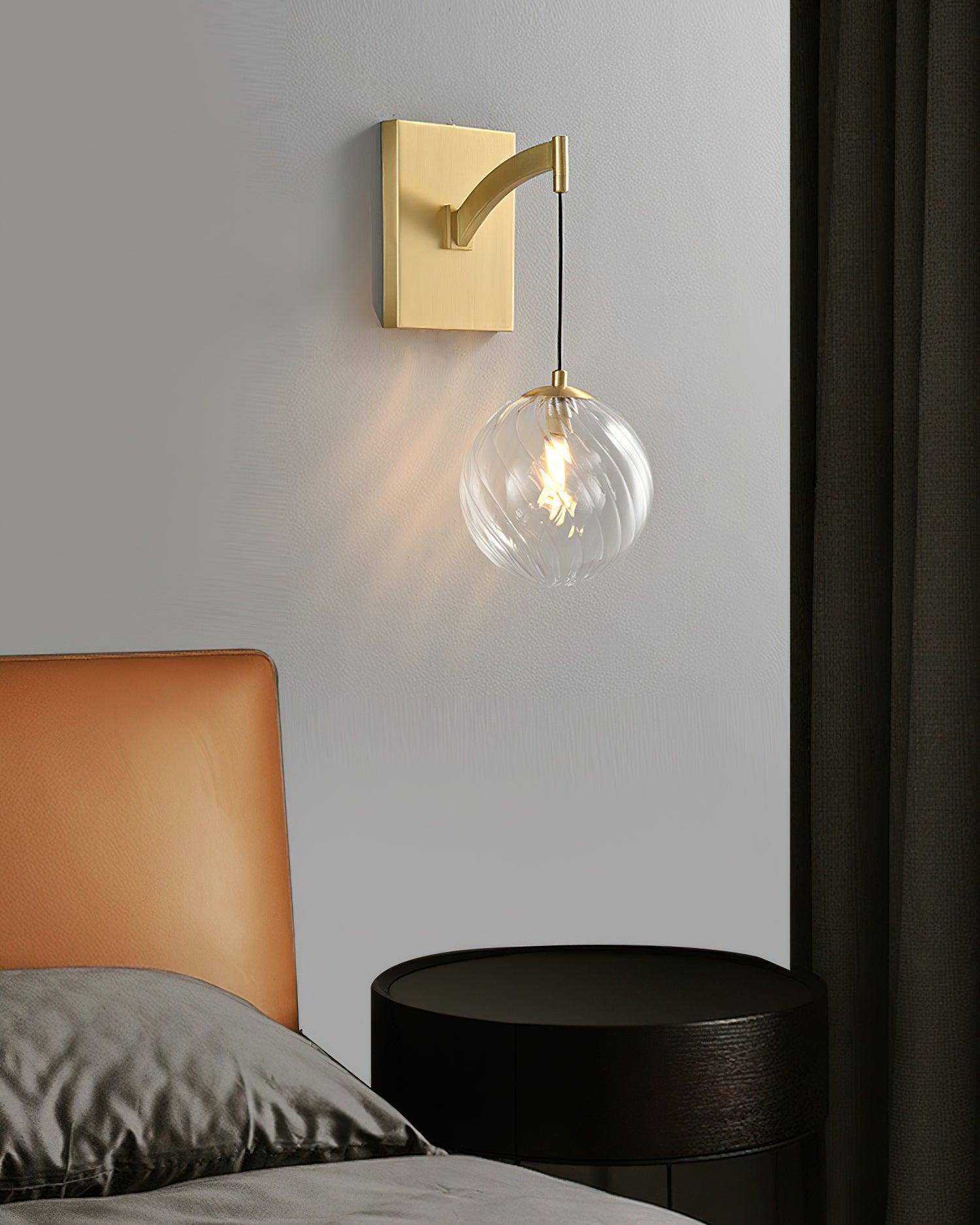 Golden Globe Wall Light 7.1
