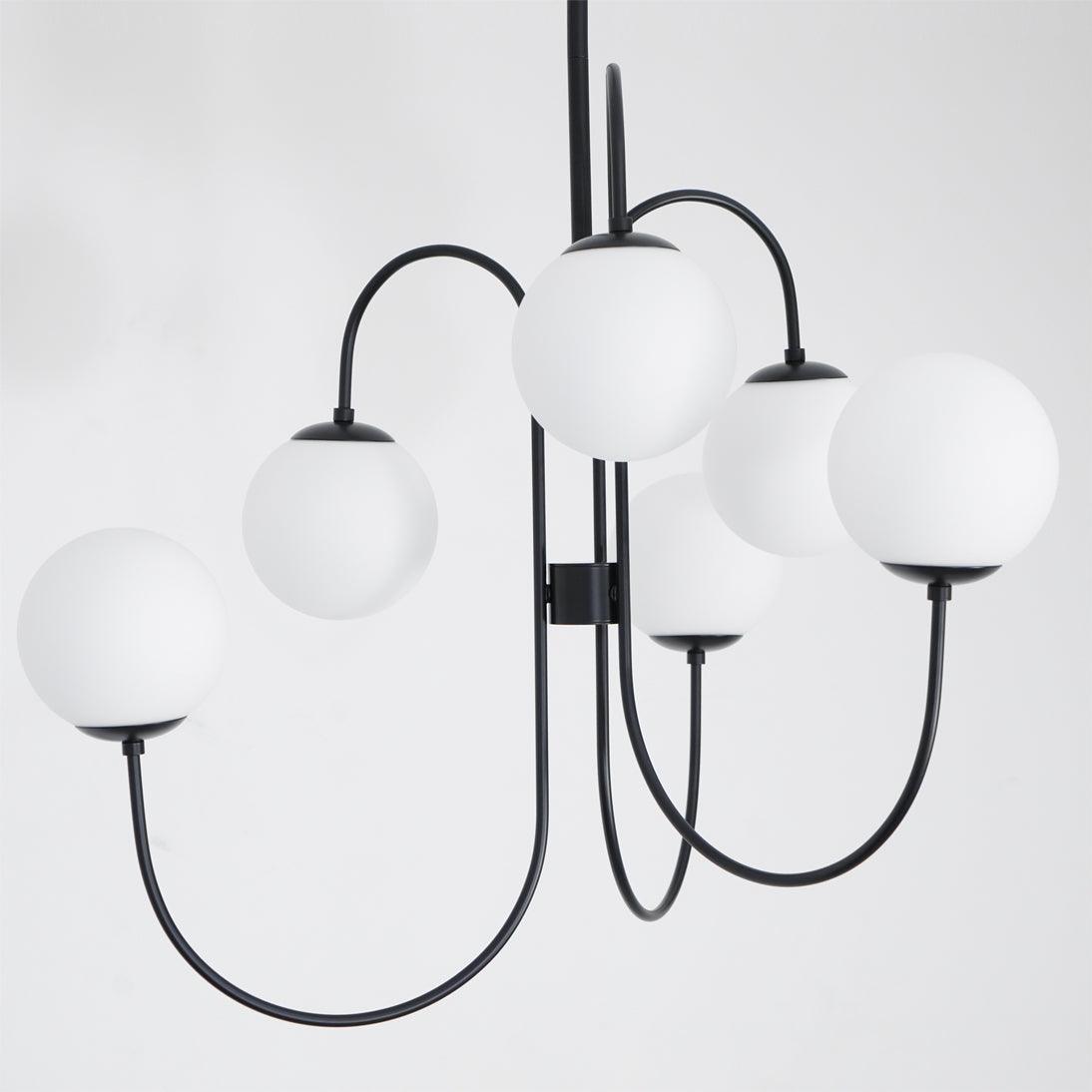 Gooseneck Chandelier 30