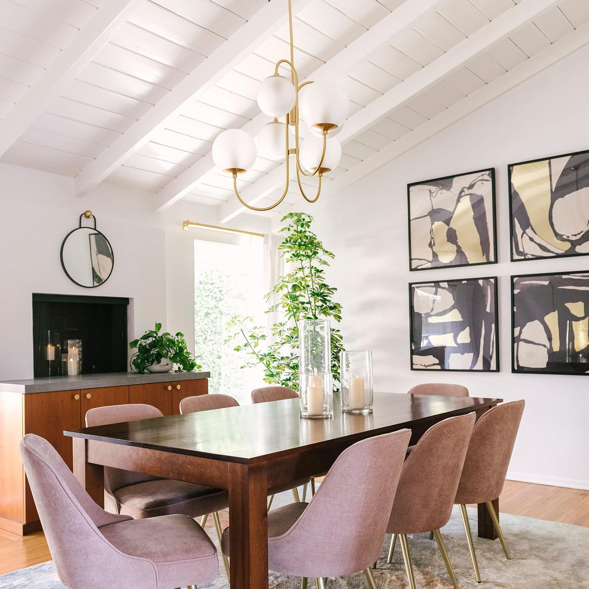 Gooseneck Chandelier 30