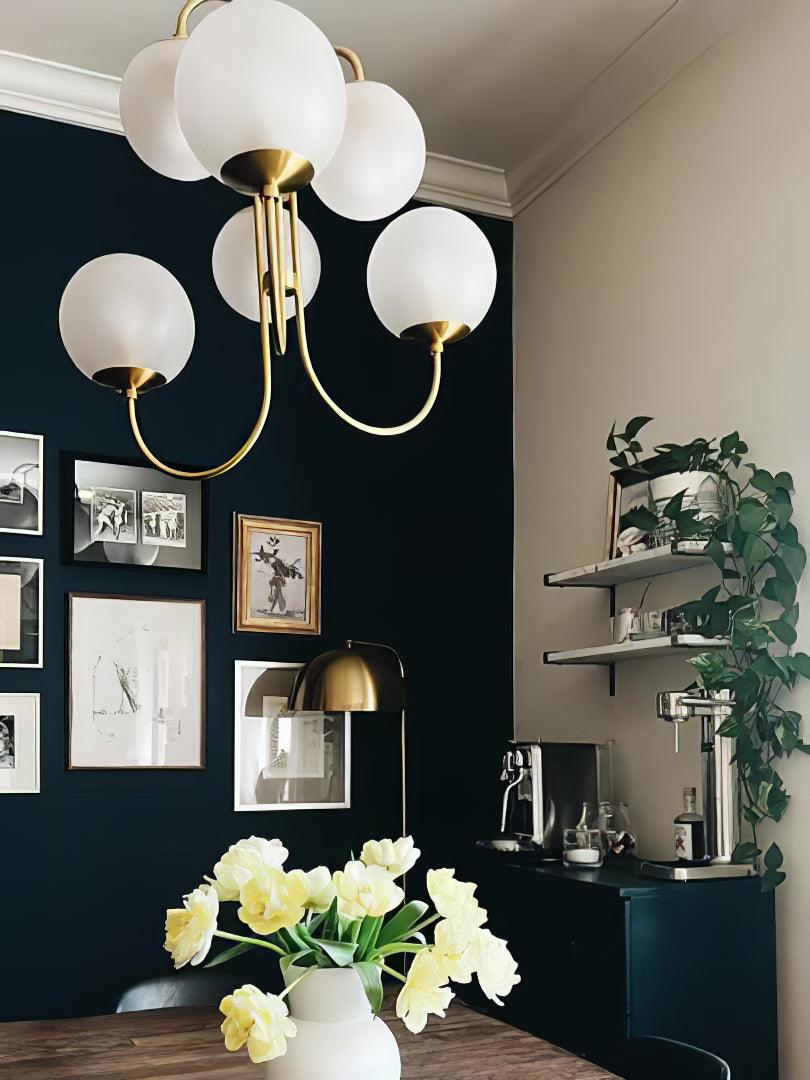 Gooseneck Chandelier 30
