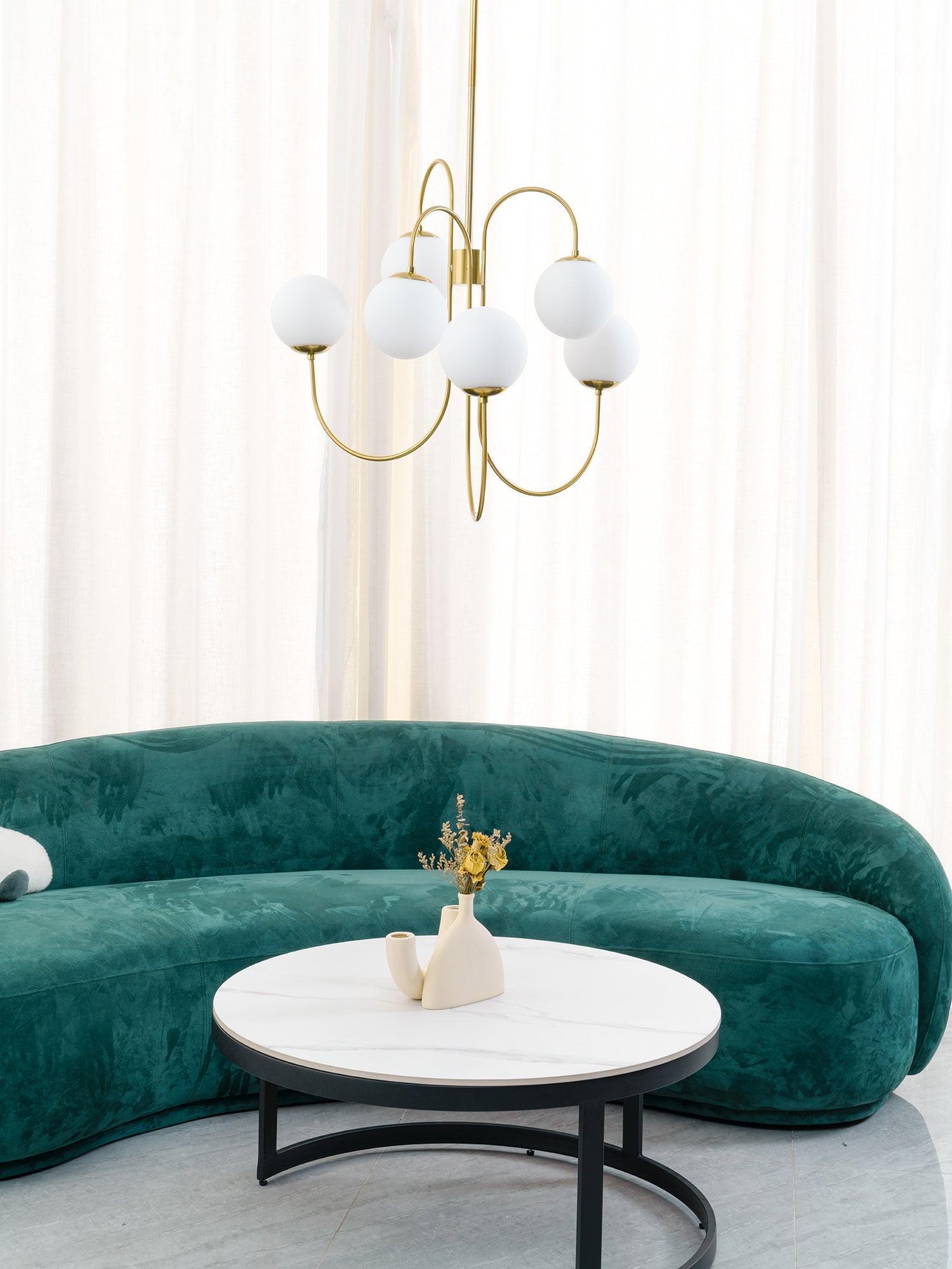 Gooseneck Chandelier 30