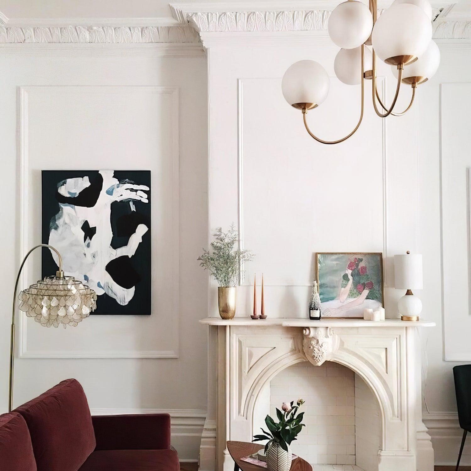 Gooseneck Chandelier 30