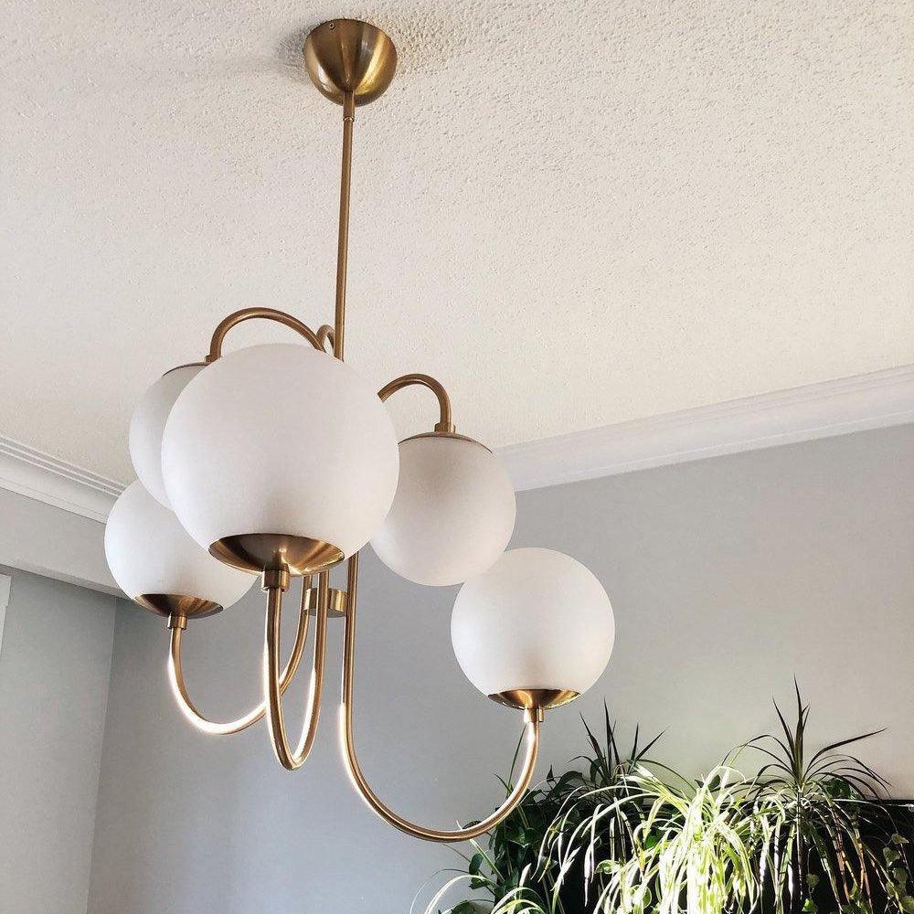 Gooseneck Chandelier 30