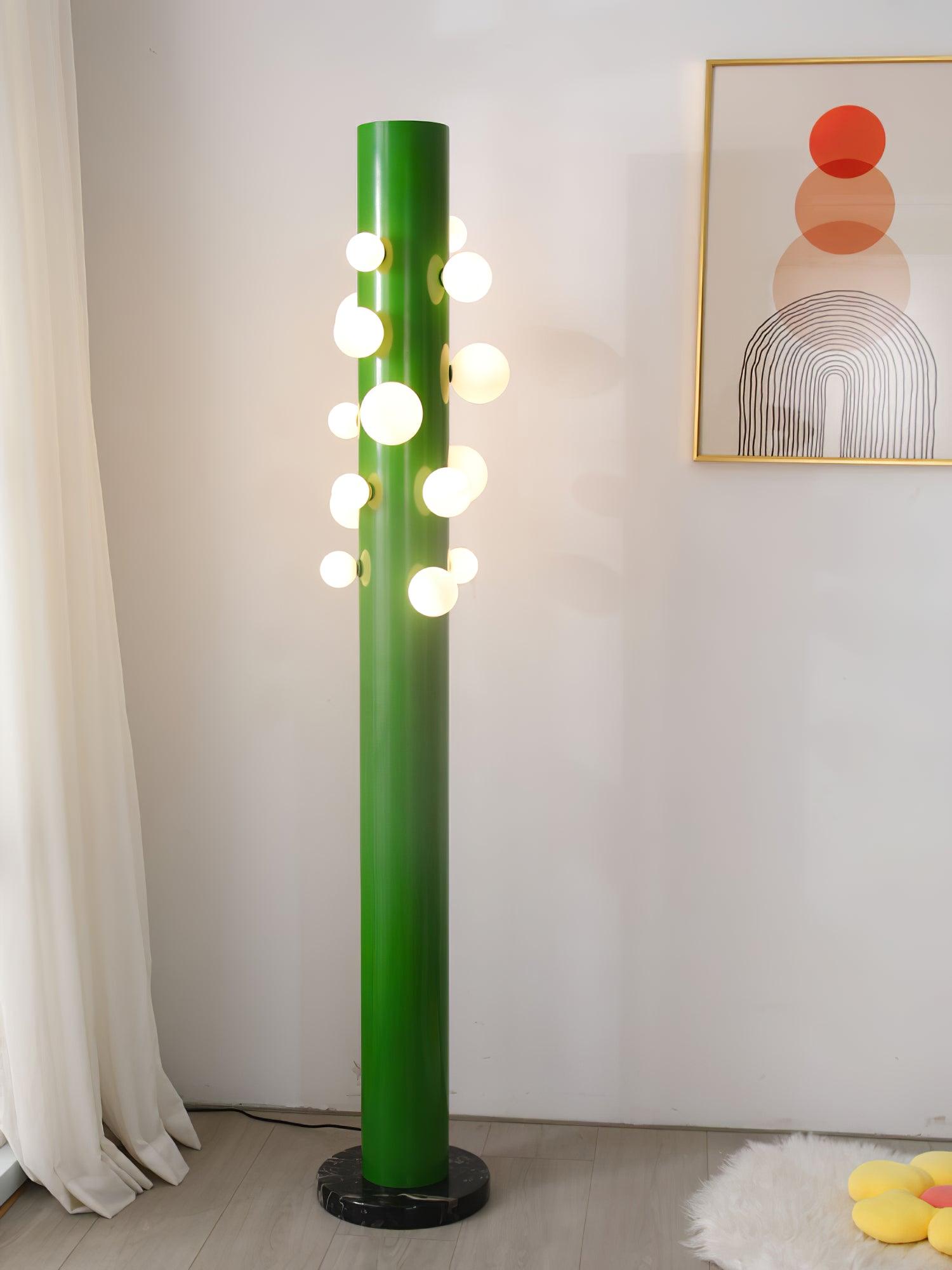 Green Apes Free-standing Floor Lamp detail view 10