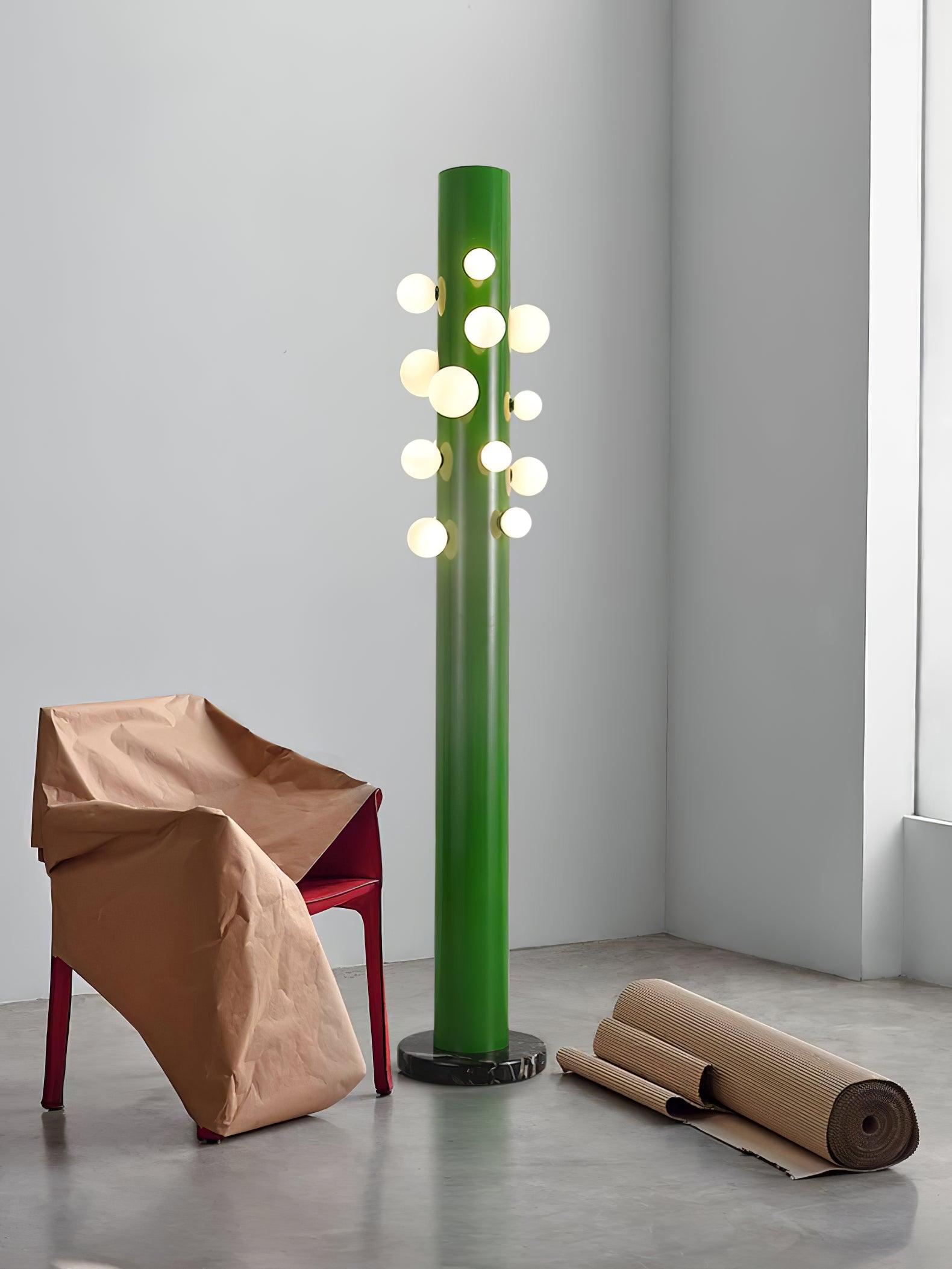 Green Apes Free-standing Floor Lamp detail view 11