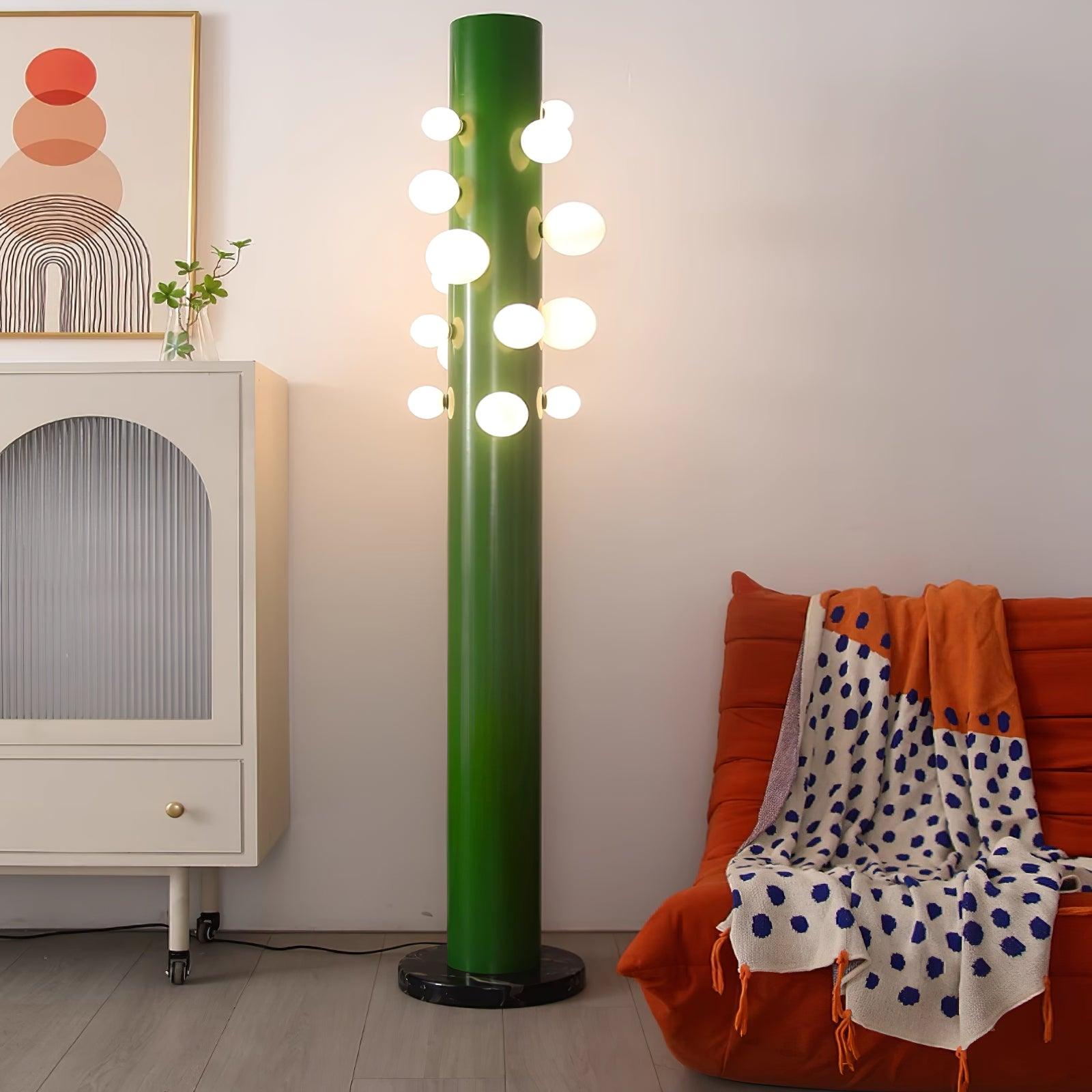 Green Apes Free-standing Floor Lamp detail view 5