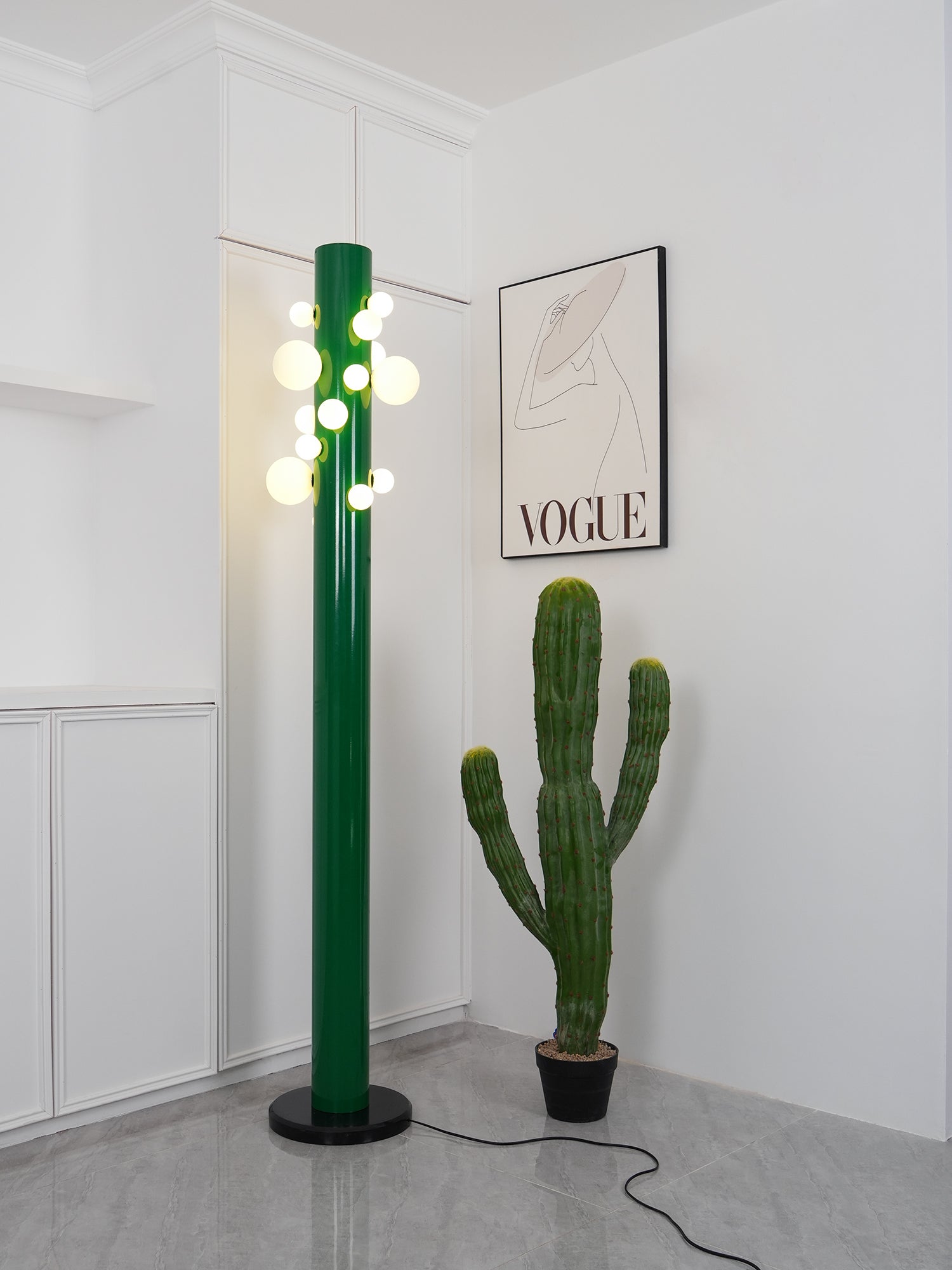 Green Apes Free-standing Floor Lamp detail view 24
