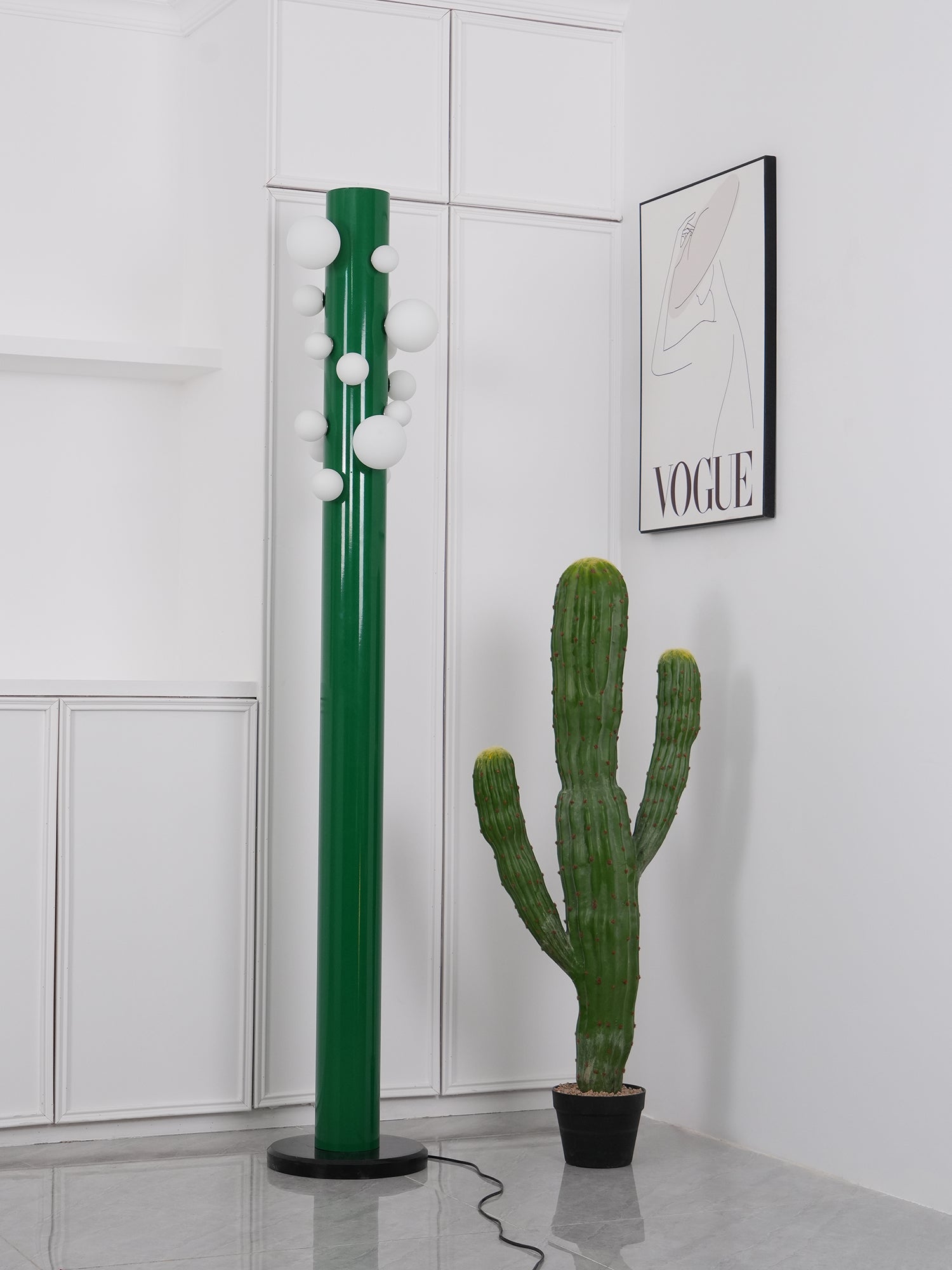 Green Apes Free-standing Floor Lamp detail view 29