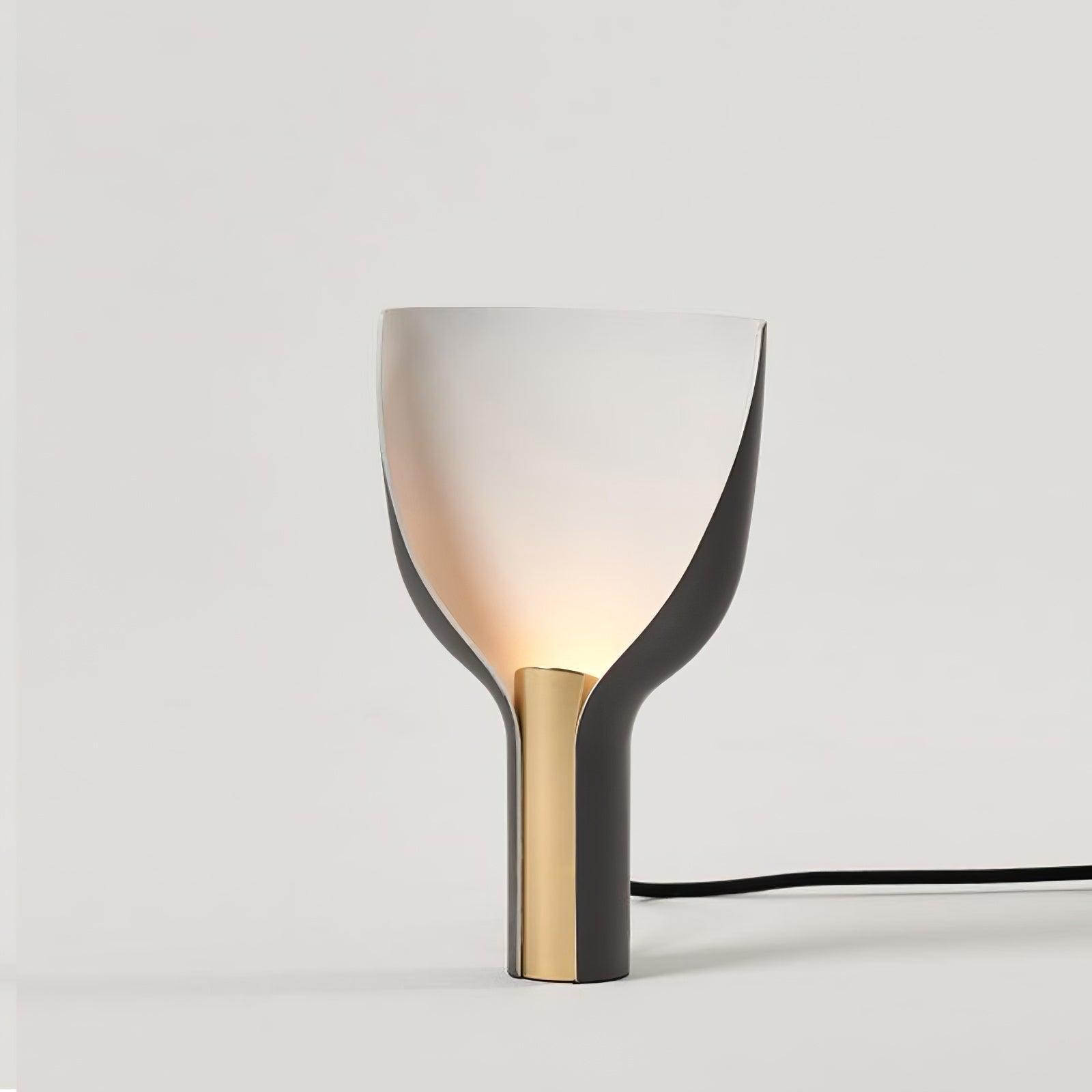 Half-Funnel Table Lamp