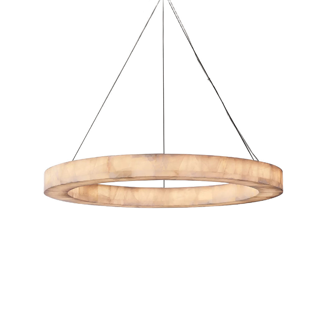 Halo Alabaster Chandelier