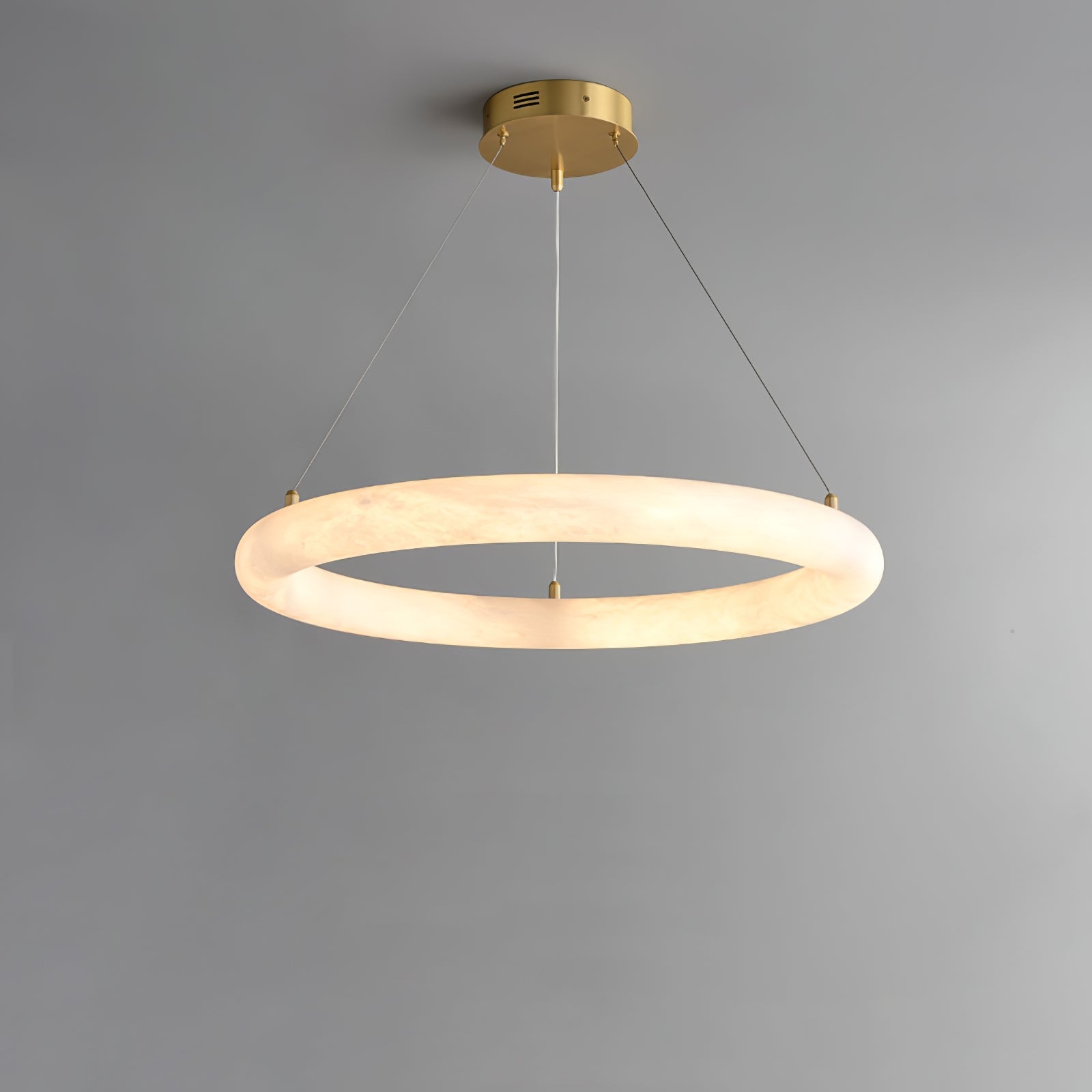 Halo Di Pietra Alabaster Chandelier