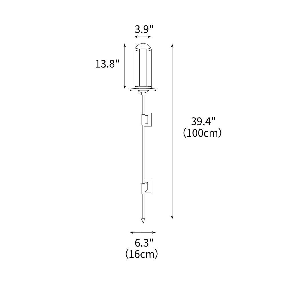 Hamilton Torch Wall Sconce 6.3