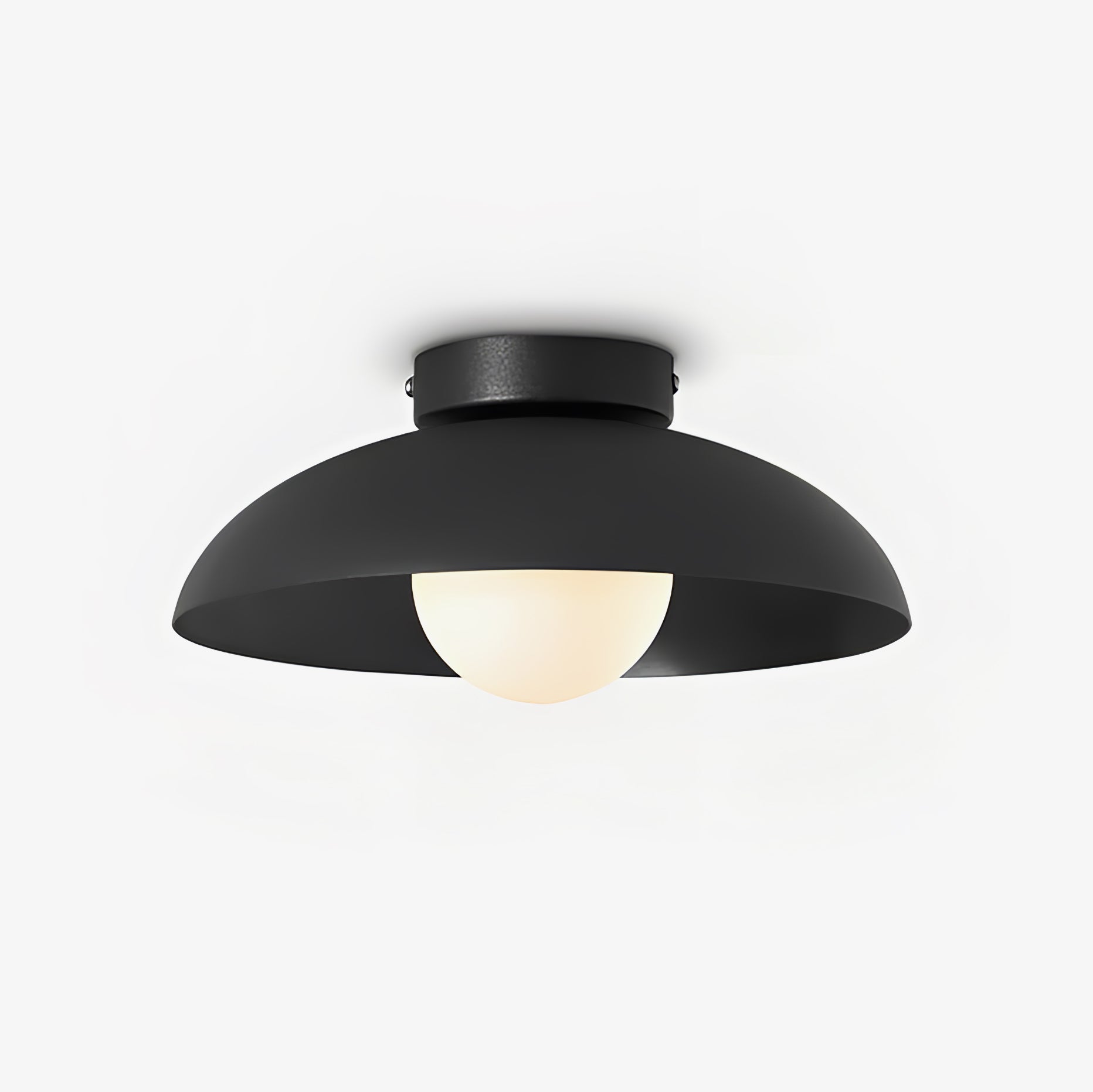 Harper Glass Dome Ceiling Light