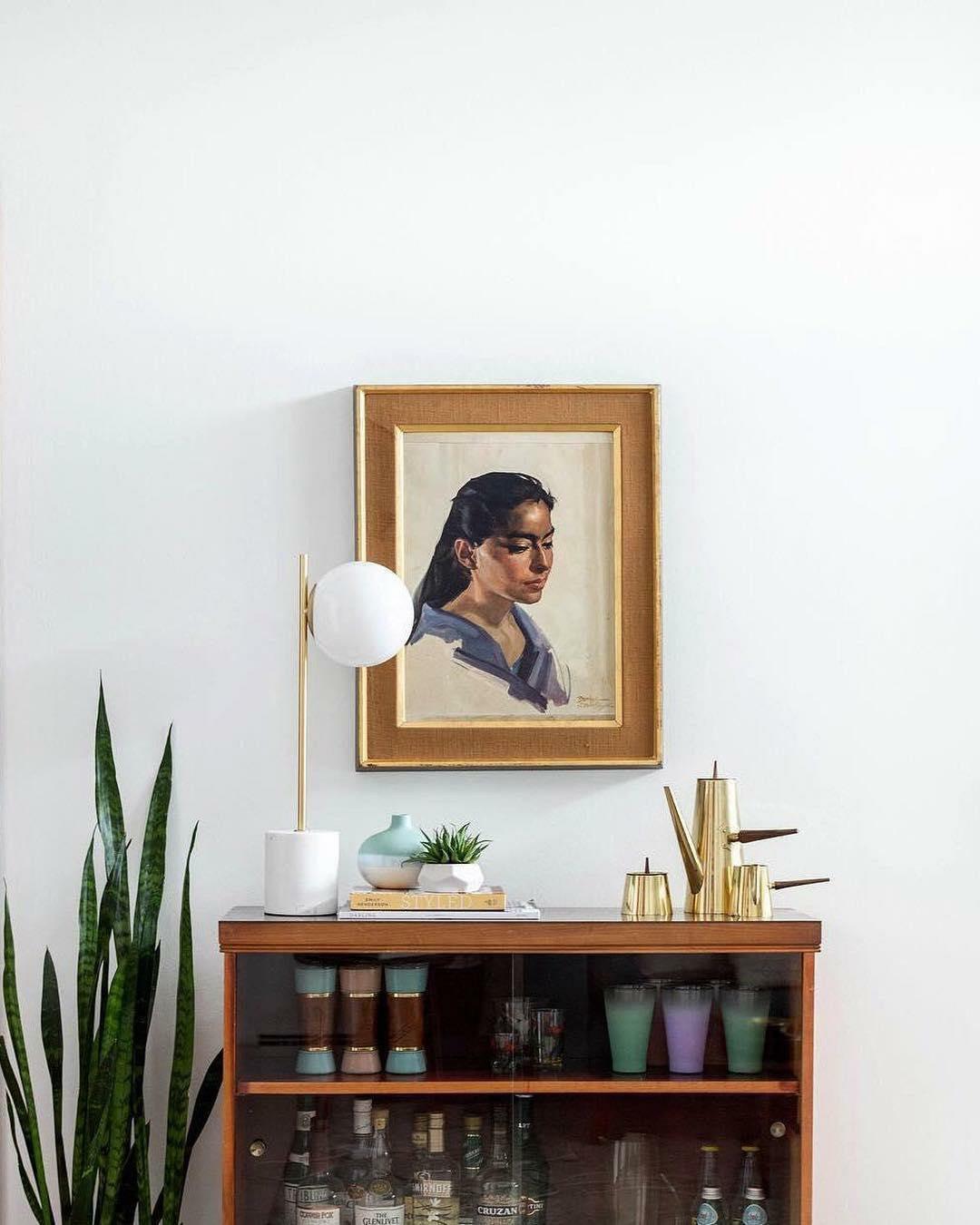 Harper Globe Table Lamp 8.7
