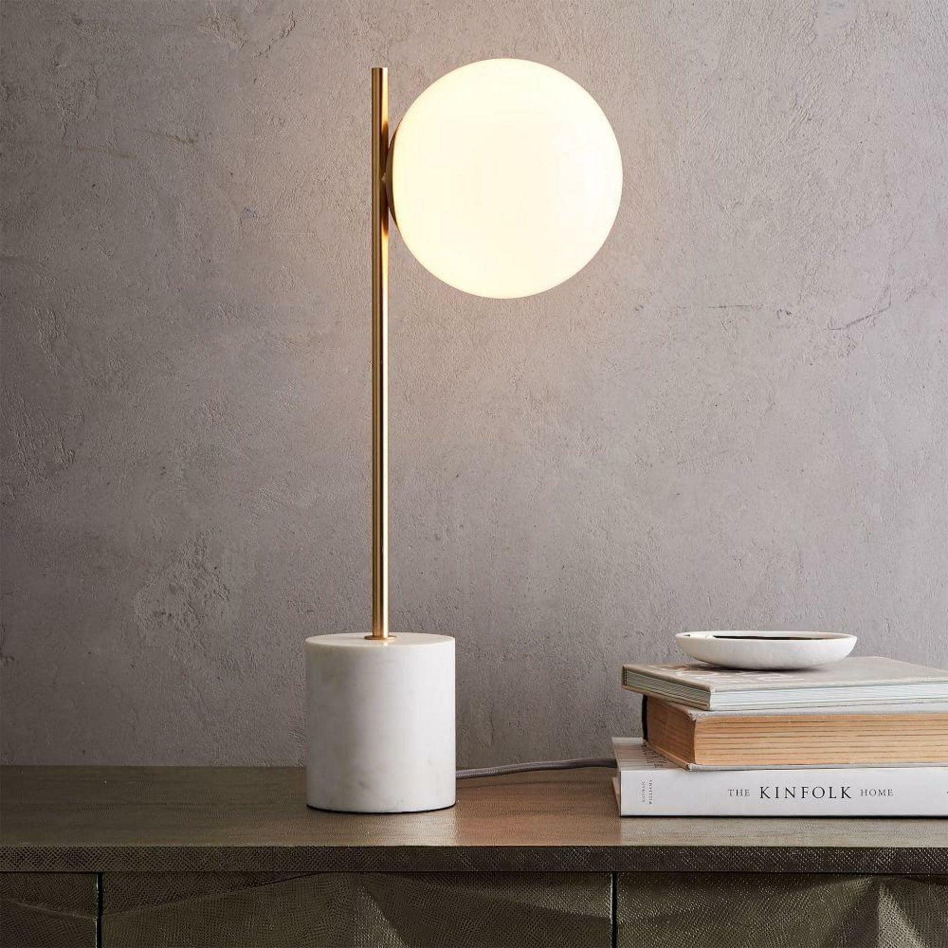 Harper Globe Table Lamp 8.7