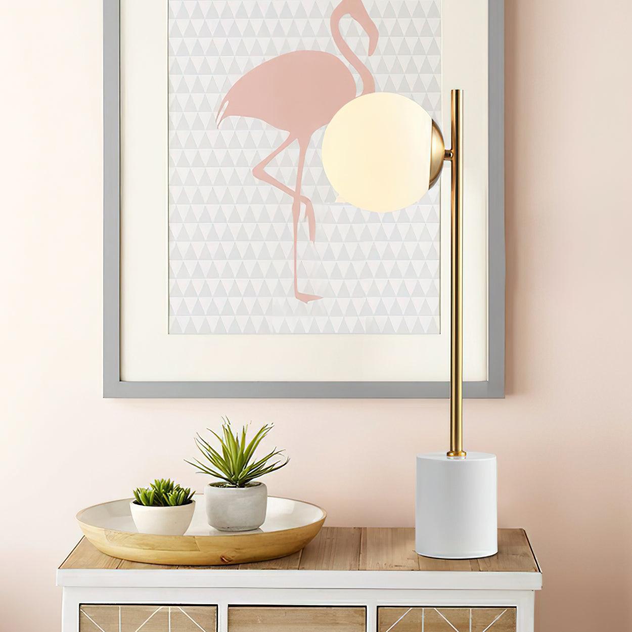 Harper Globe Table Lamp 8.7