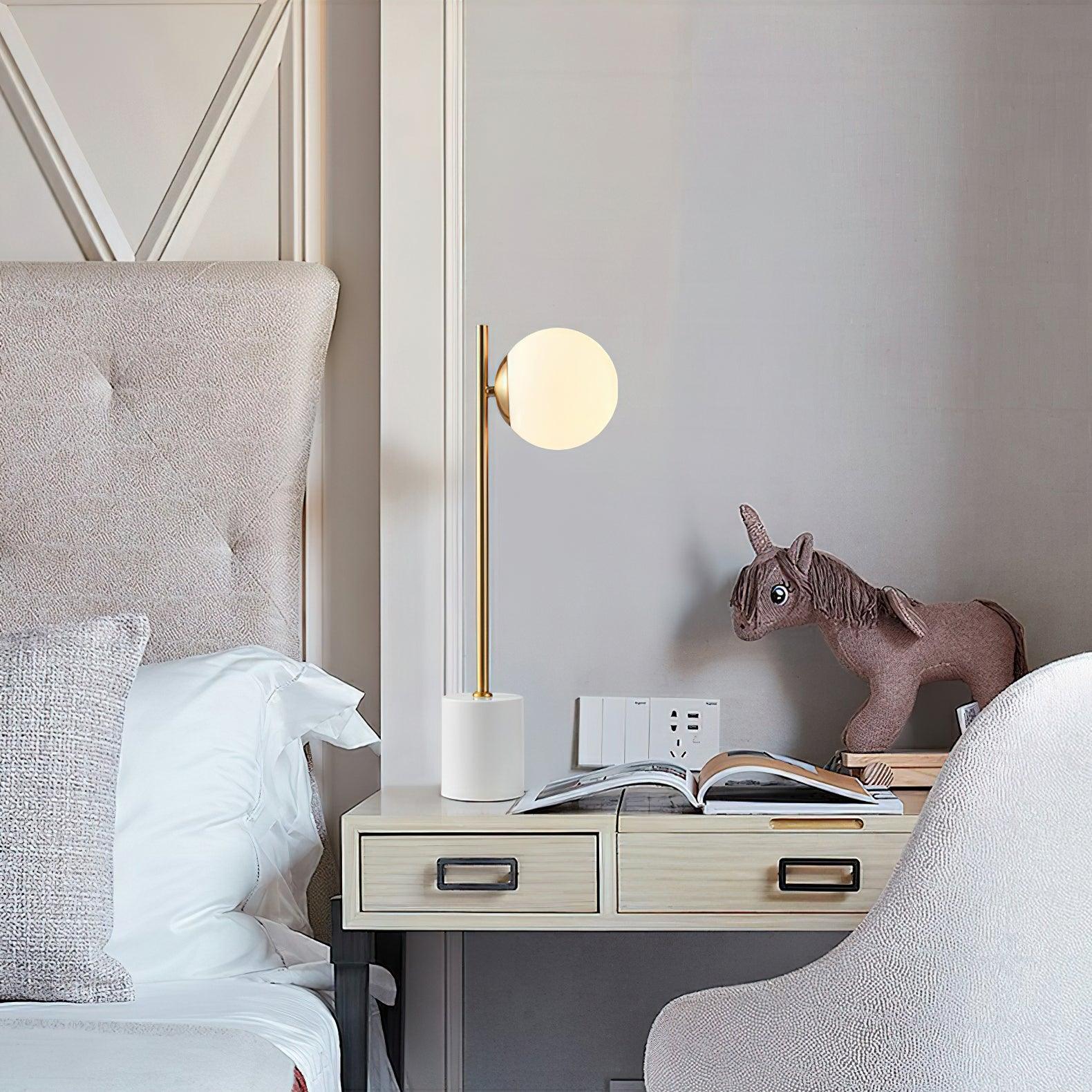 Harper Globe Table Lamp 8.7