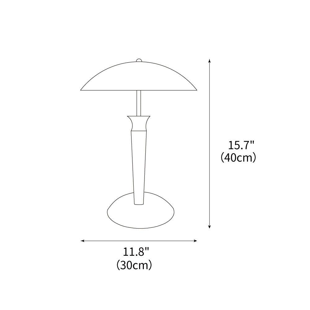 Helmet Table Lamp 11.8