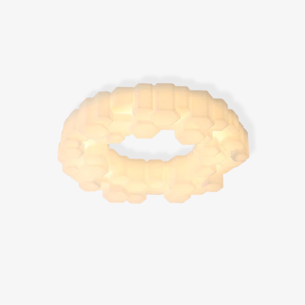 Honeycomb Flush Mount Light Ceiling Lamp