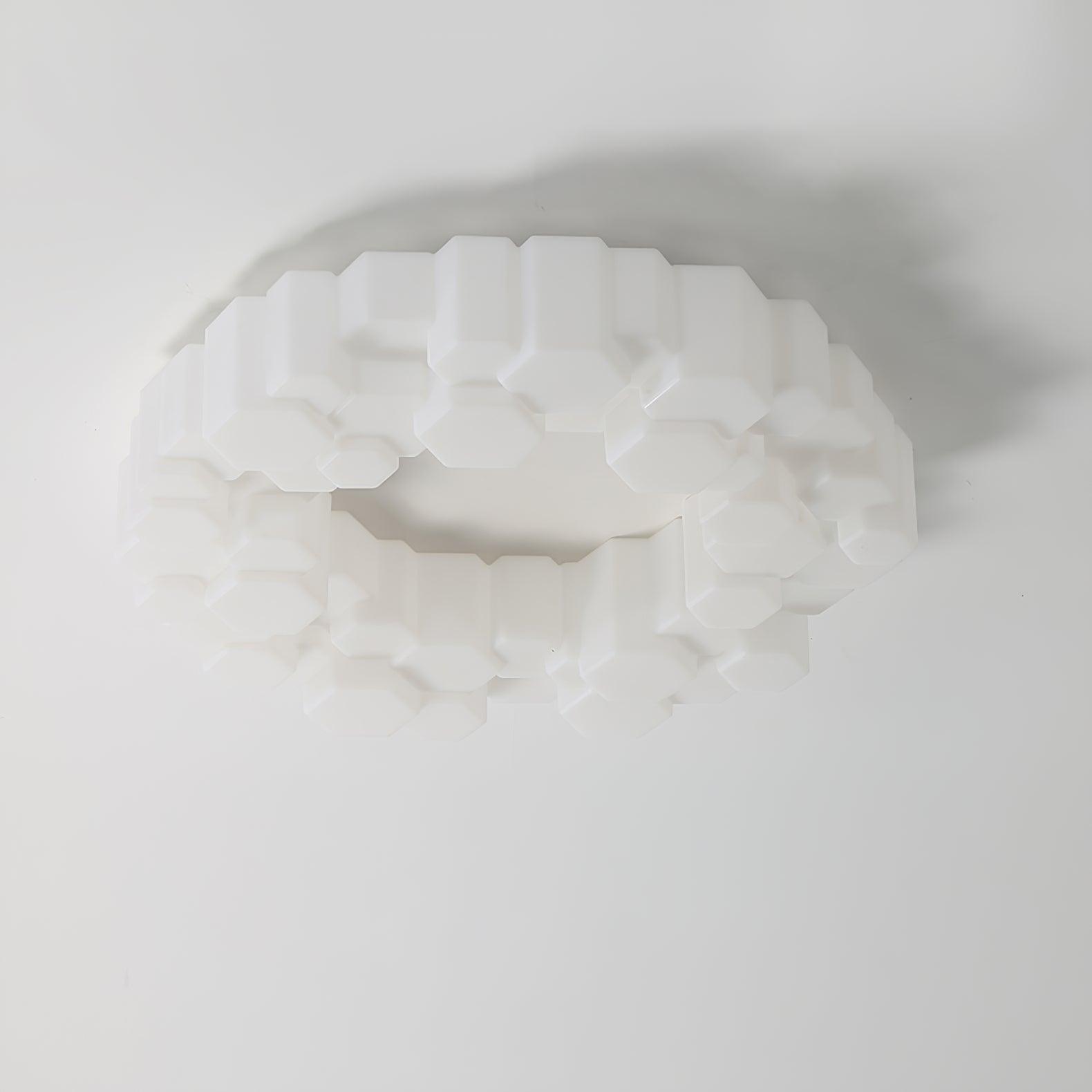 Honeycomb Flush Mount Light Ceiling Lamp